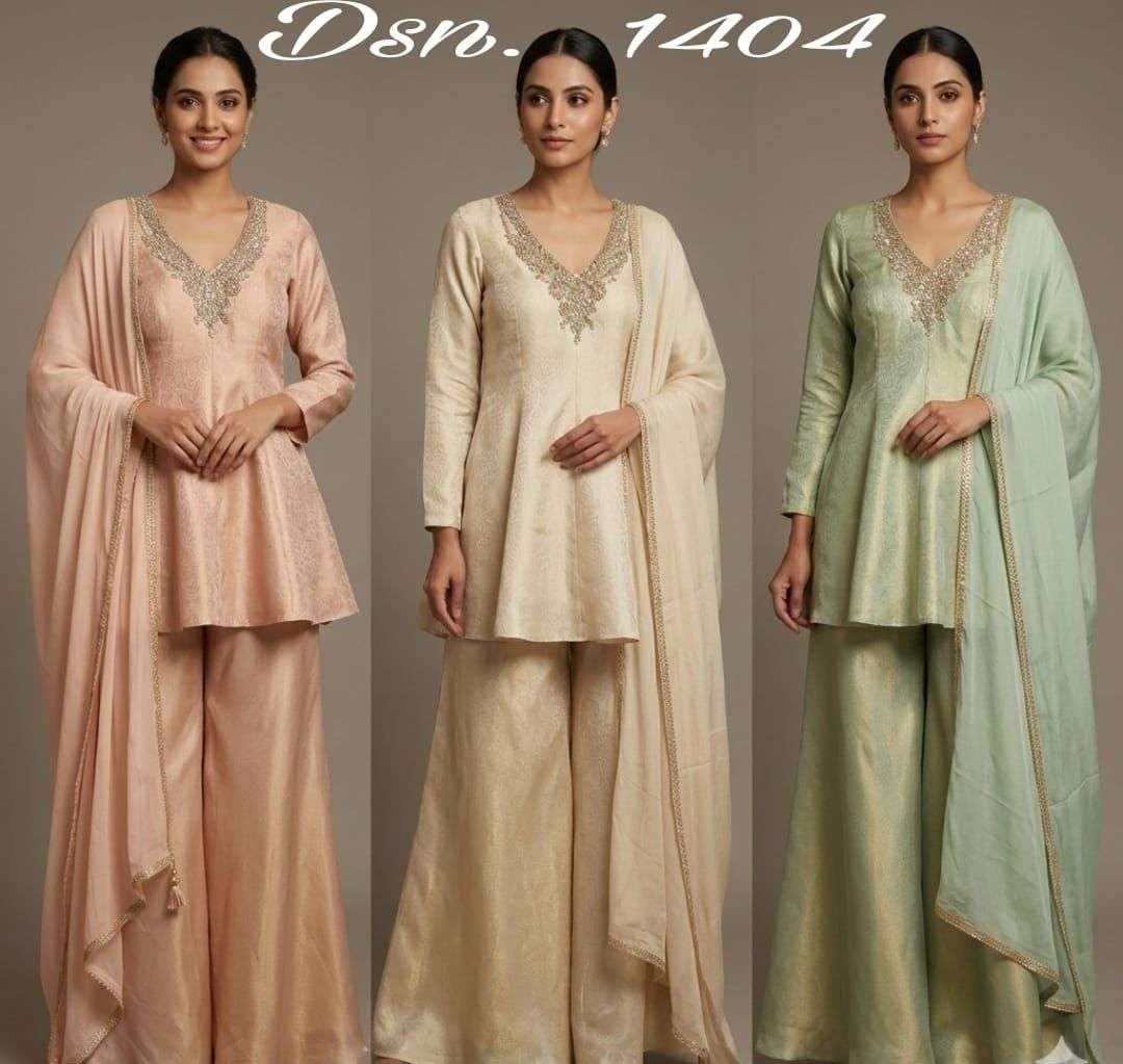 Top Plazo Dupatta suit collection manufacturers surat 