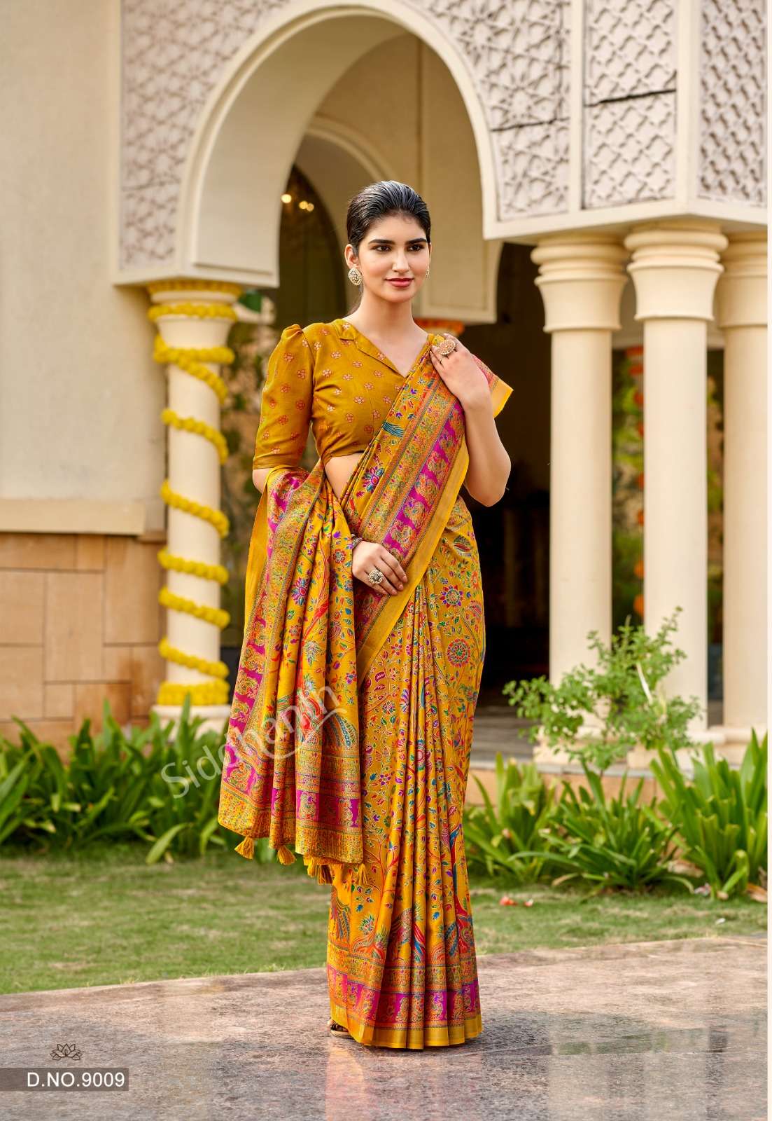 Tunisia Silk Collection – Soft Handloom Silk with Foil Print