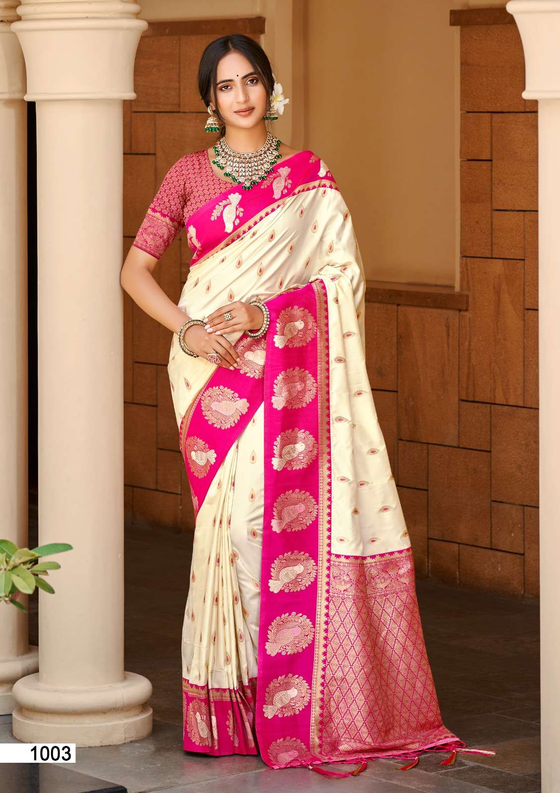 VEENA SILK 1 by Bunawat saree Collection manufacturer surat 