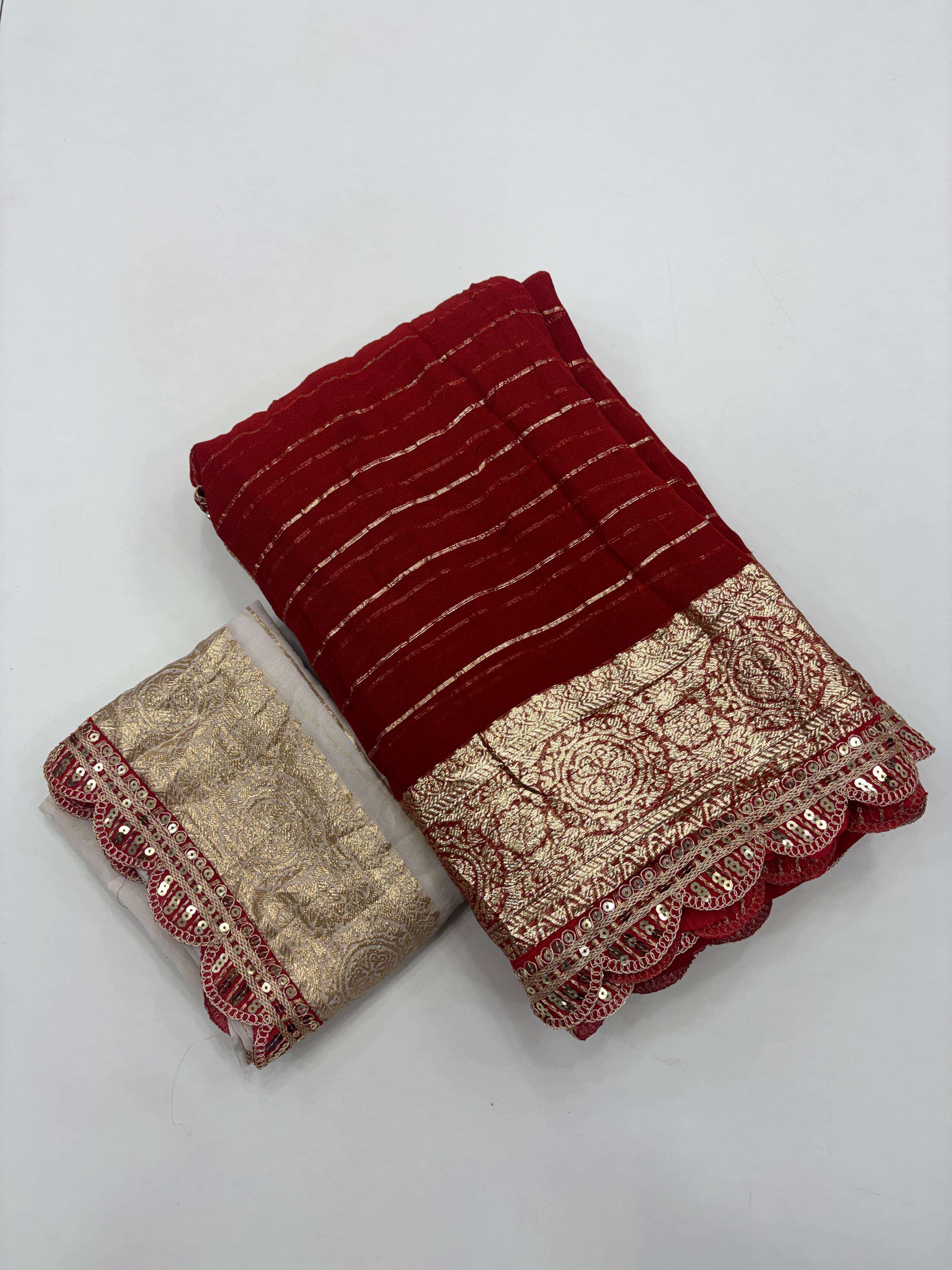 Viscose Georgette Saree Collection manufacturers surat 