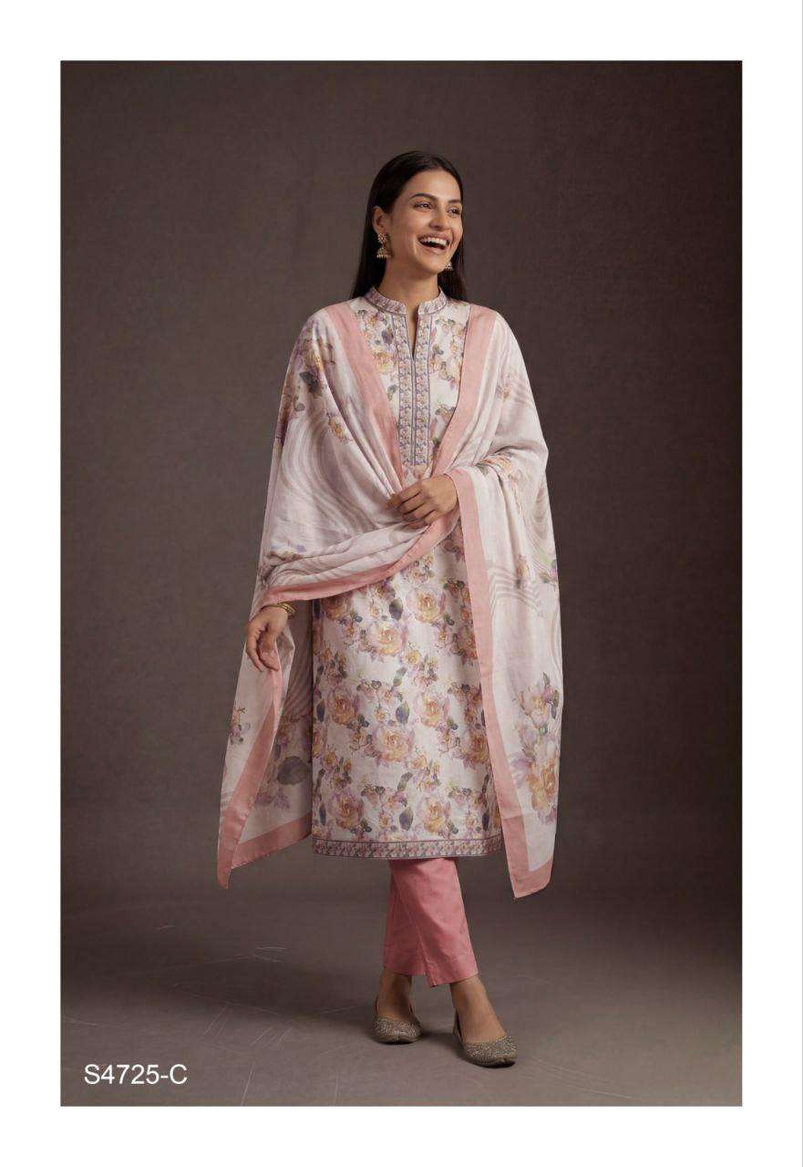 ZAHRA 4725 by GANGA Suit collection manufacturers surat 