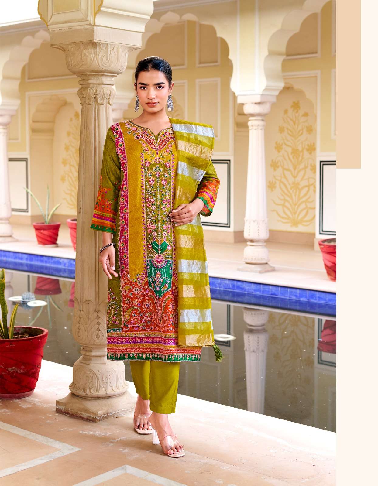 ZIANA  VOL1 by RADHIKA lifestyle kurti collection manufacturers surat 