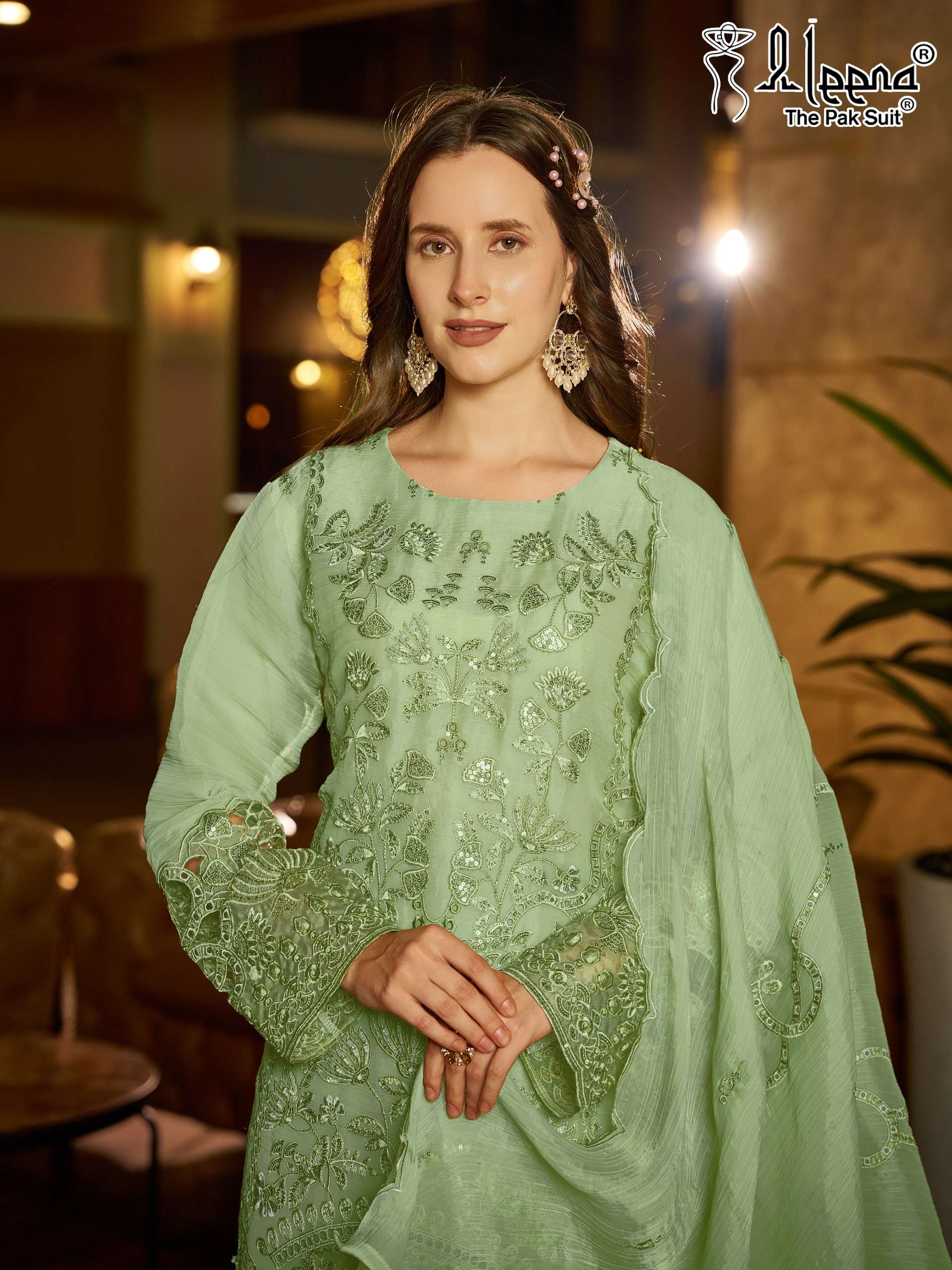 1173 by ALEENA suit collection manufacturers surat 