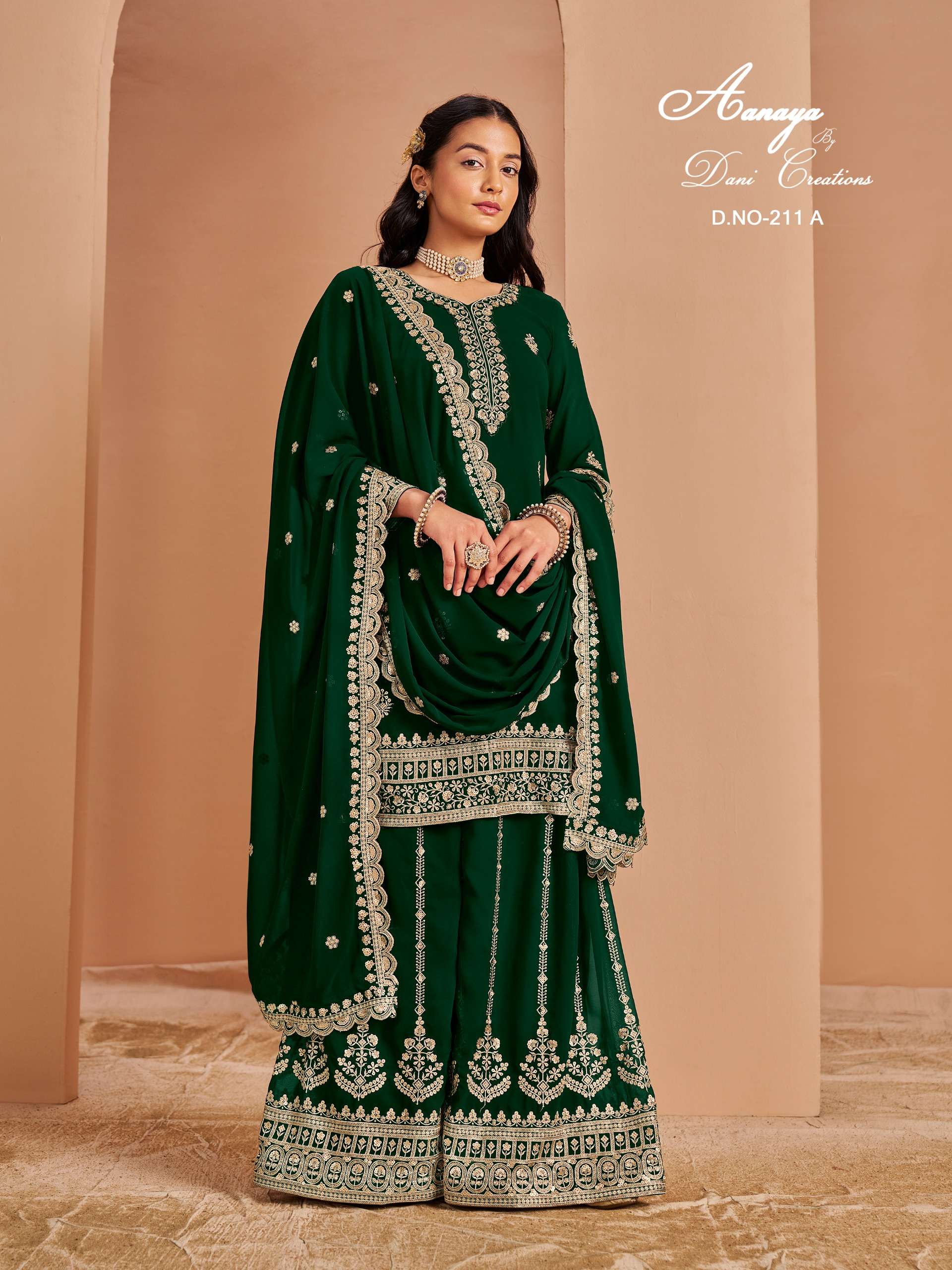 AANAYA VOL 211 by Dani creation suit collection manufacturers surat 
