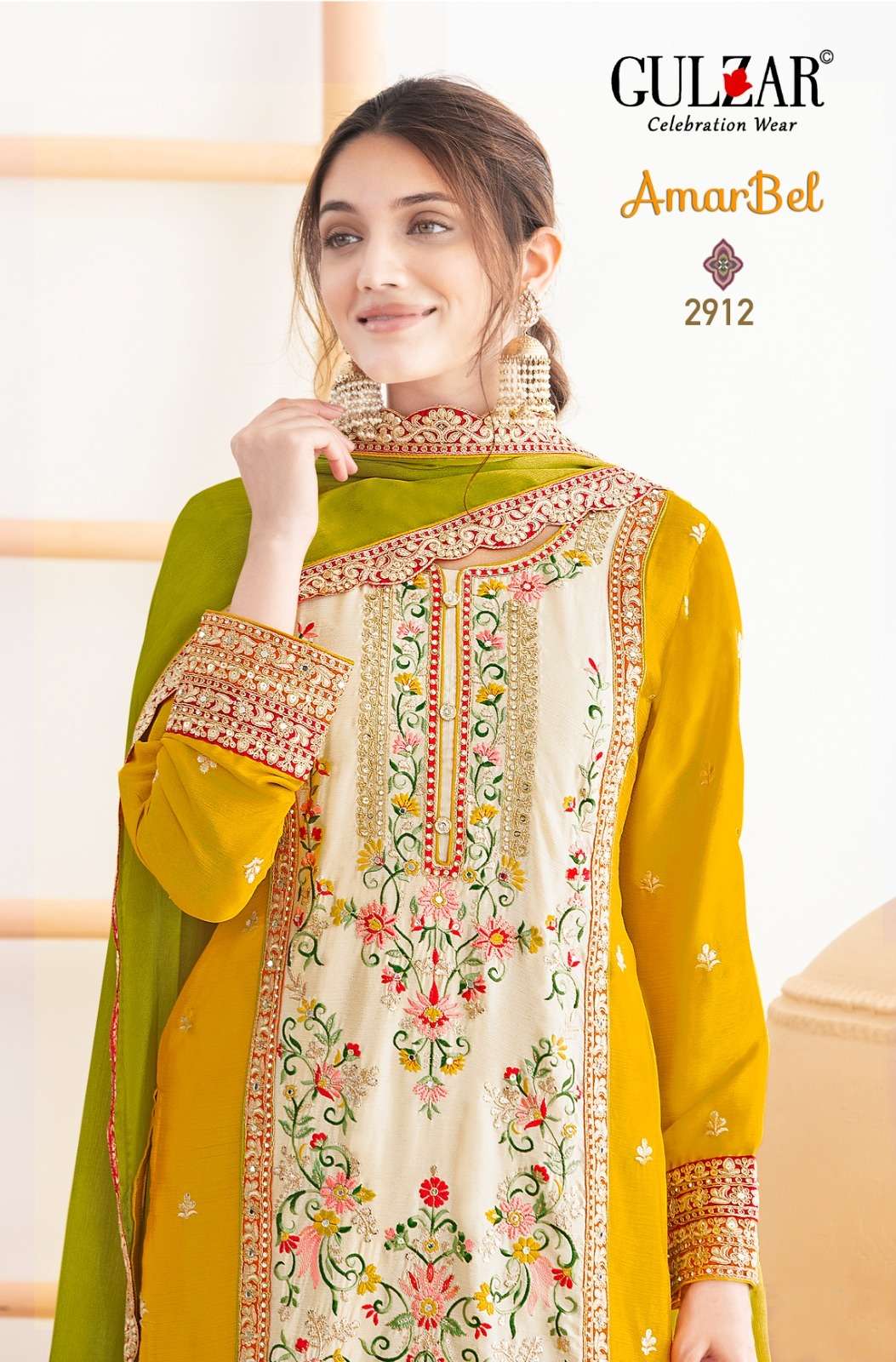 AMARBEL vol 2A D No 2911 2912 by GULZAR suit collection manufacturers surat 