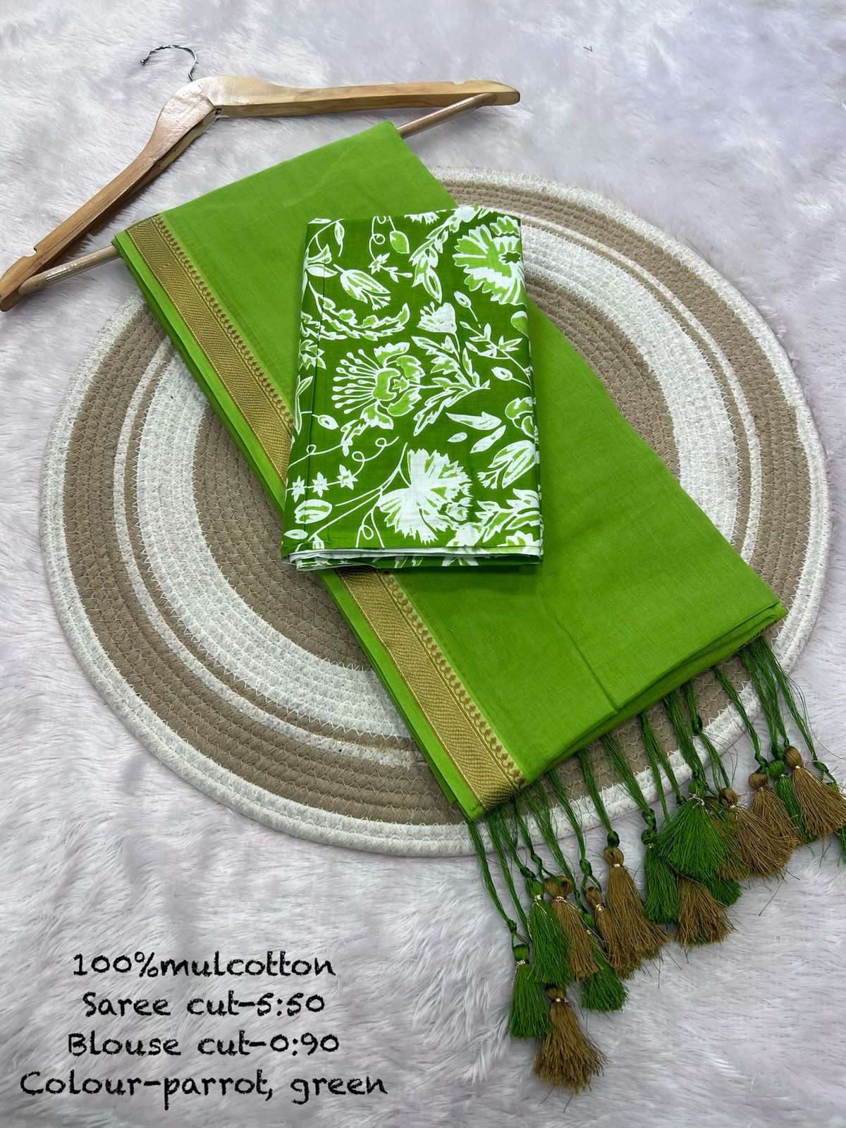 AN  2 NEW DESIGN cotton saree Collection manufacturer surat 