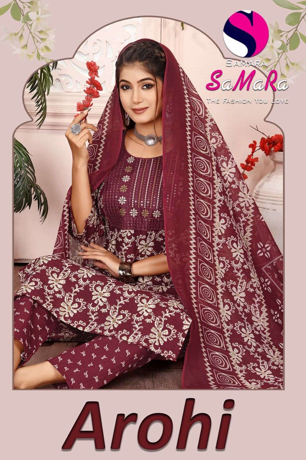 AROHI by SAMARA kurti collection manufacturers surat 