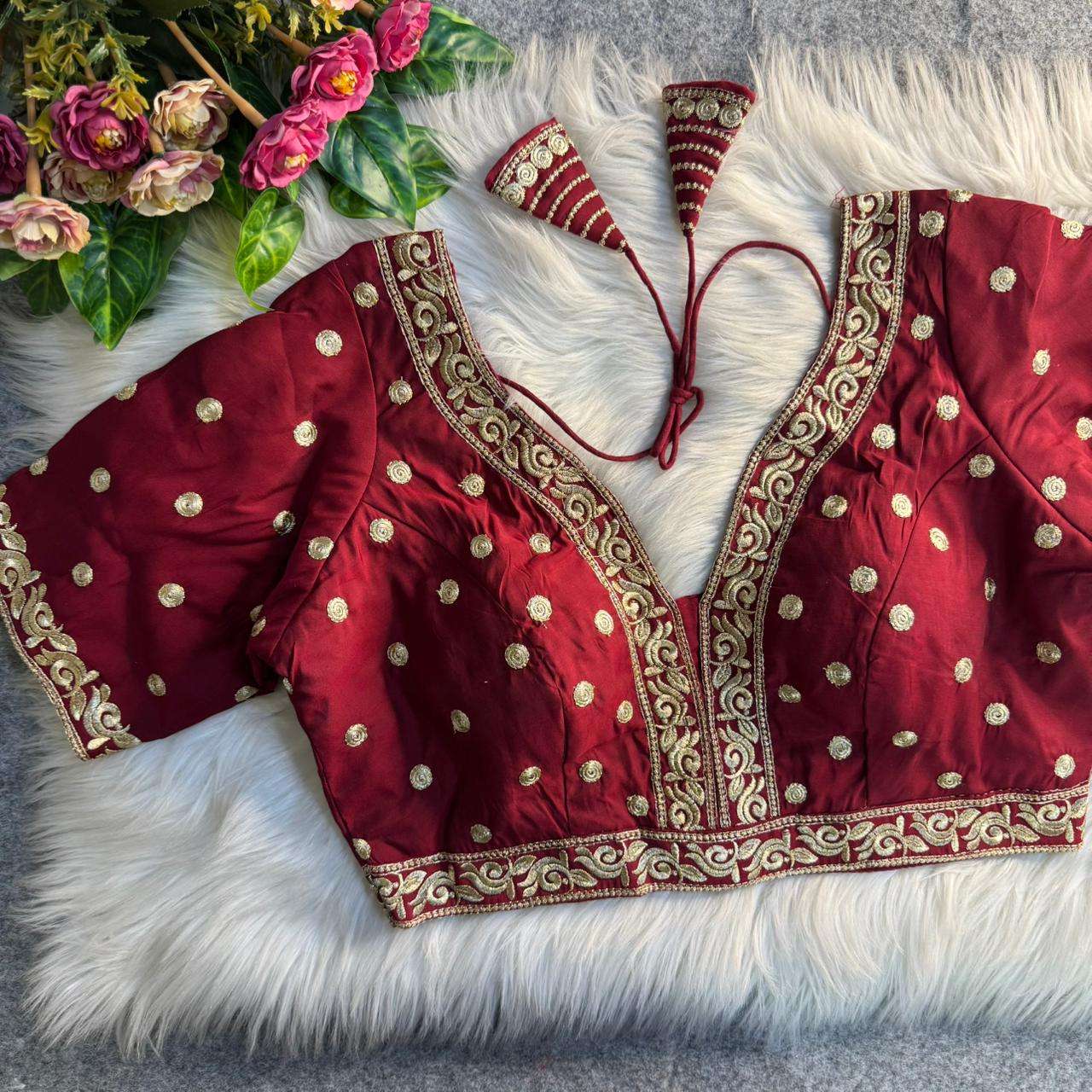 BEAUTIFUL PARTYWEAR BLOUSE collection manufacturers surat 