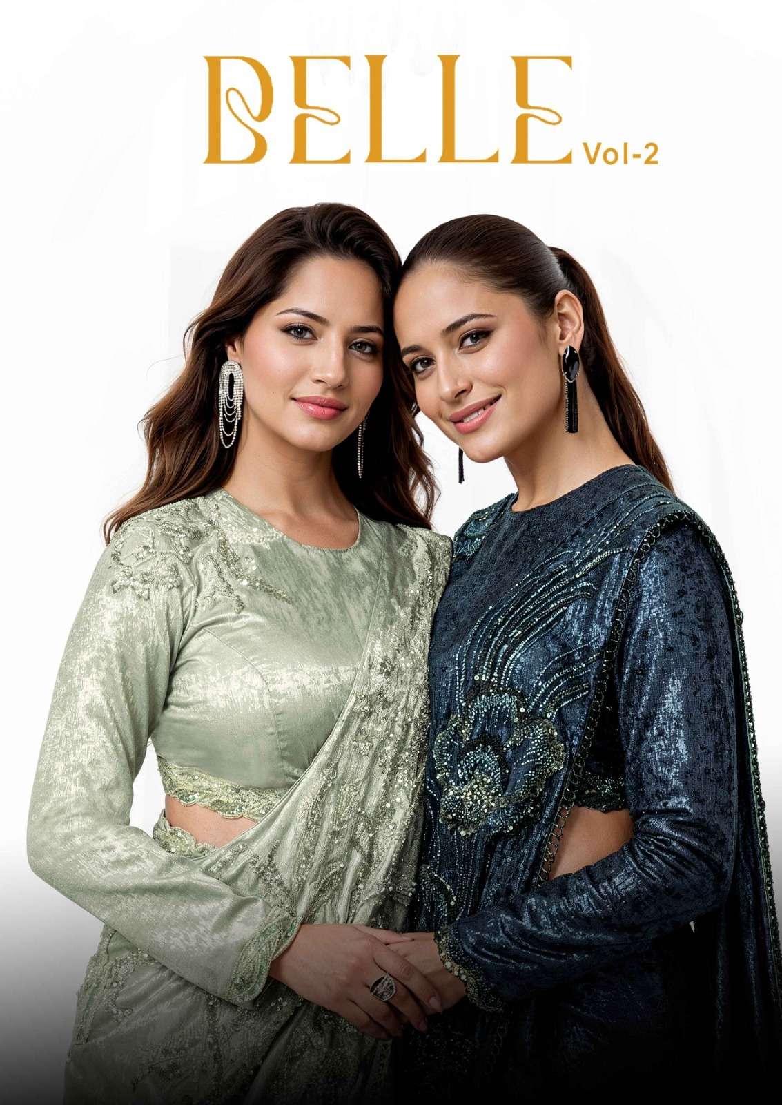 BELLE VOL 02 by MAHOTSAV saree Collection manufacturer surat 