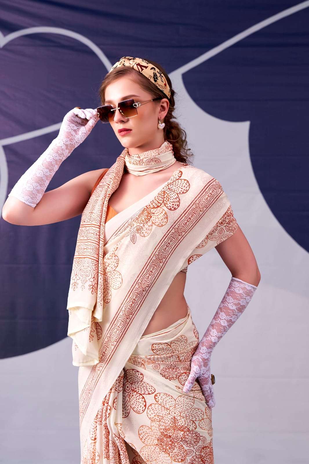 Classic Satin Saree Collection manufacturer surat