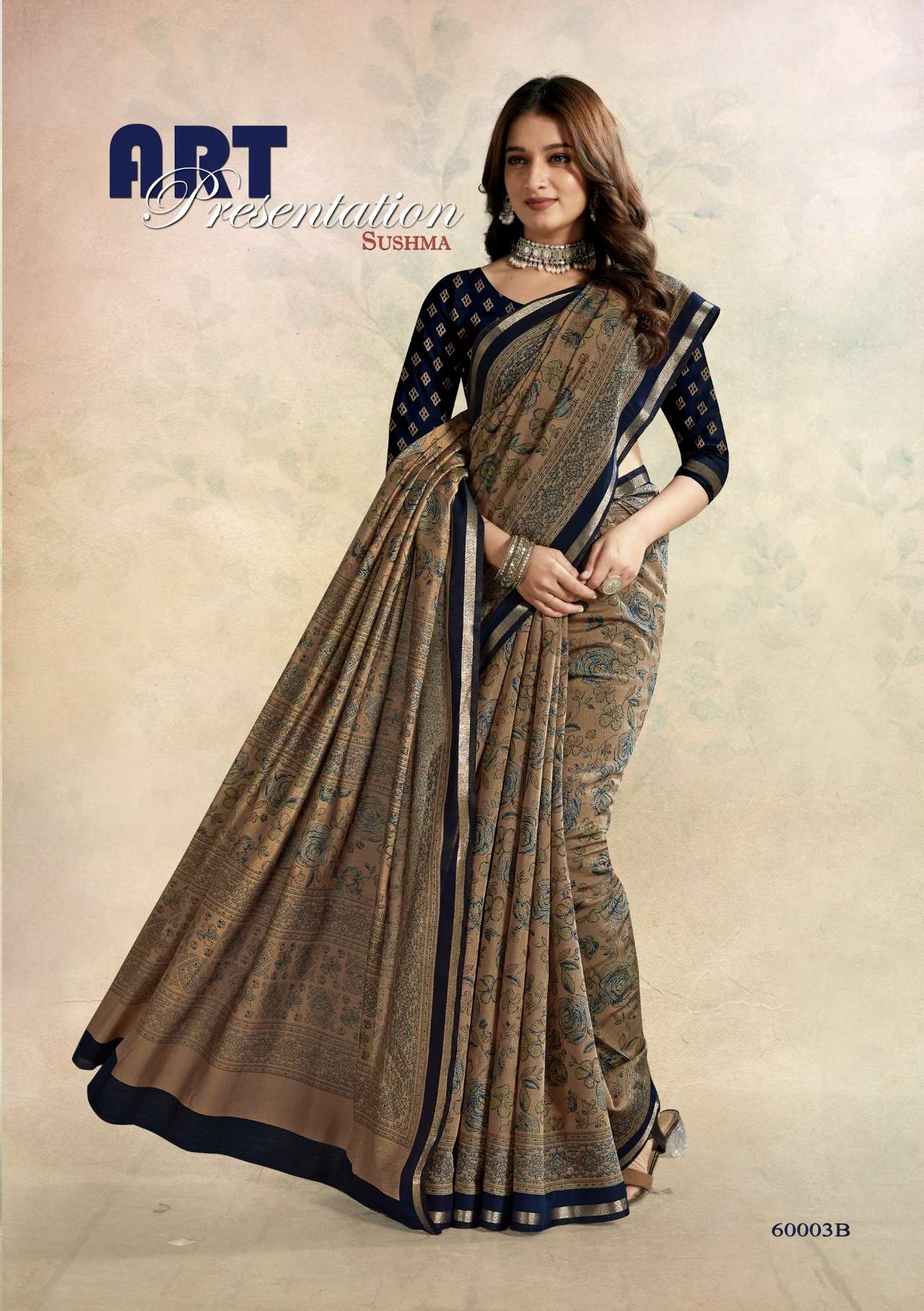 CREATIVE COTTON by sushama saree Collection manufacturer surat 