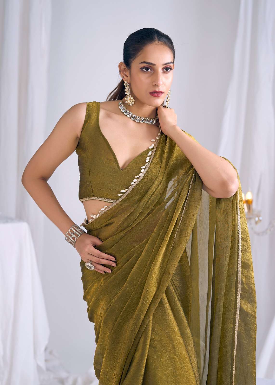 D NO 5013A B by MEHEK SAREE collection manufacturers surat 