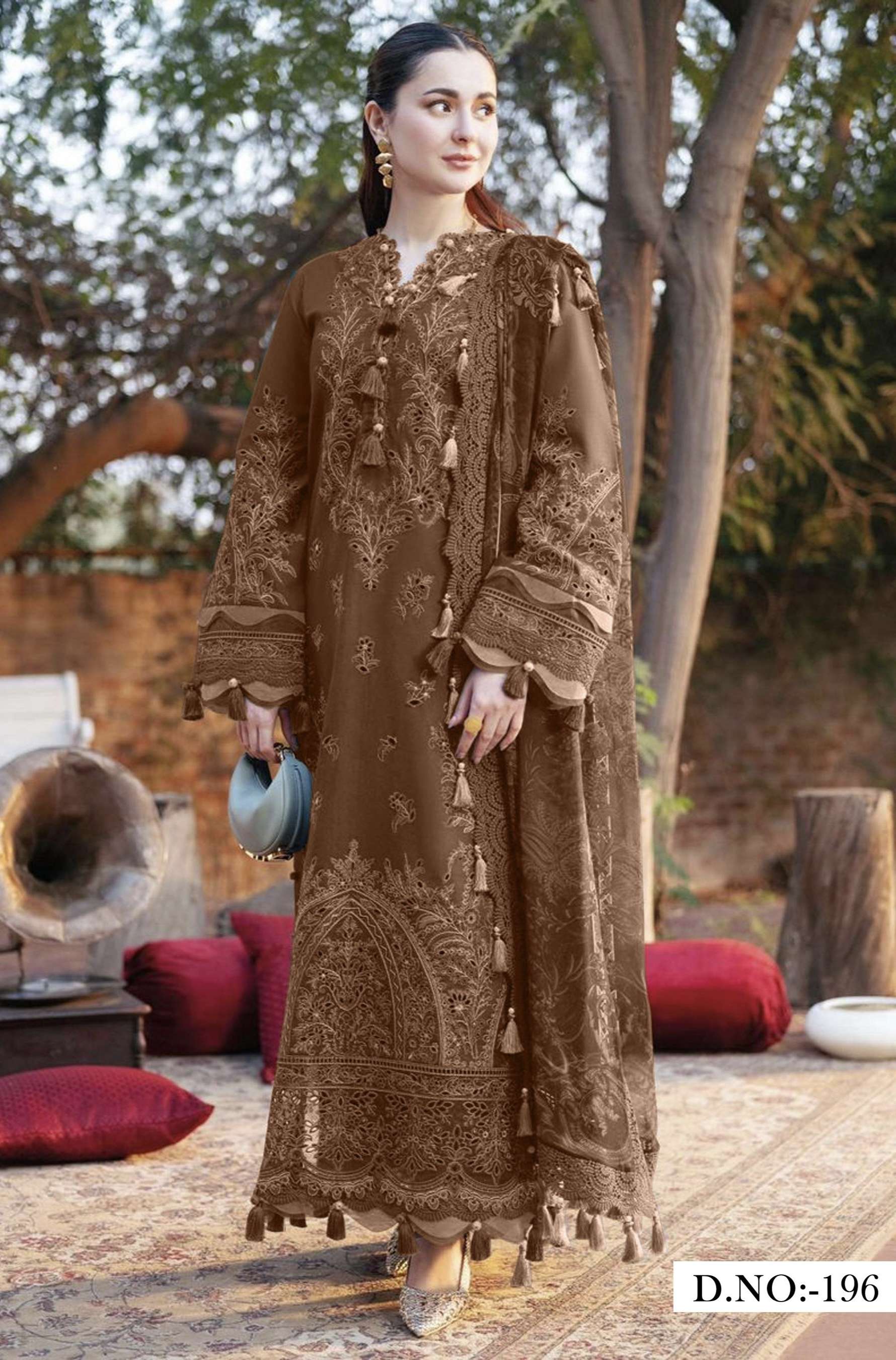 D NO JT 196  by JOHRA TEX suit collection manufacturers surat 