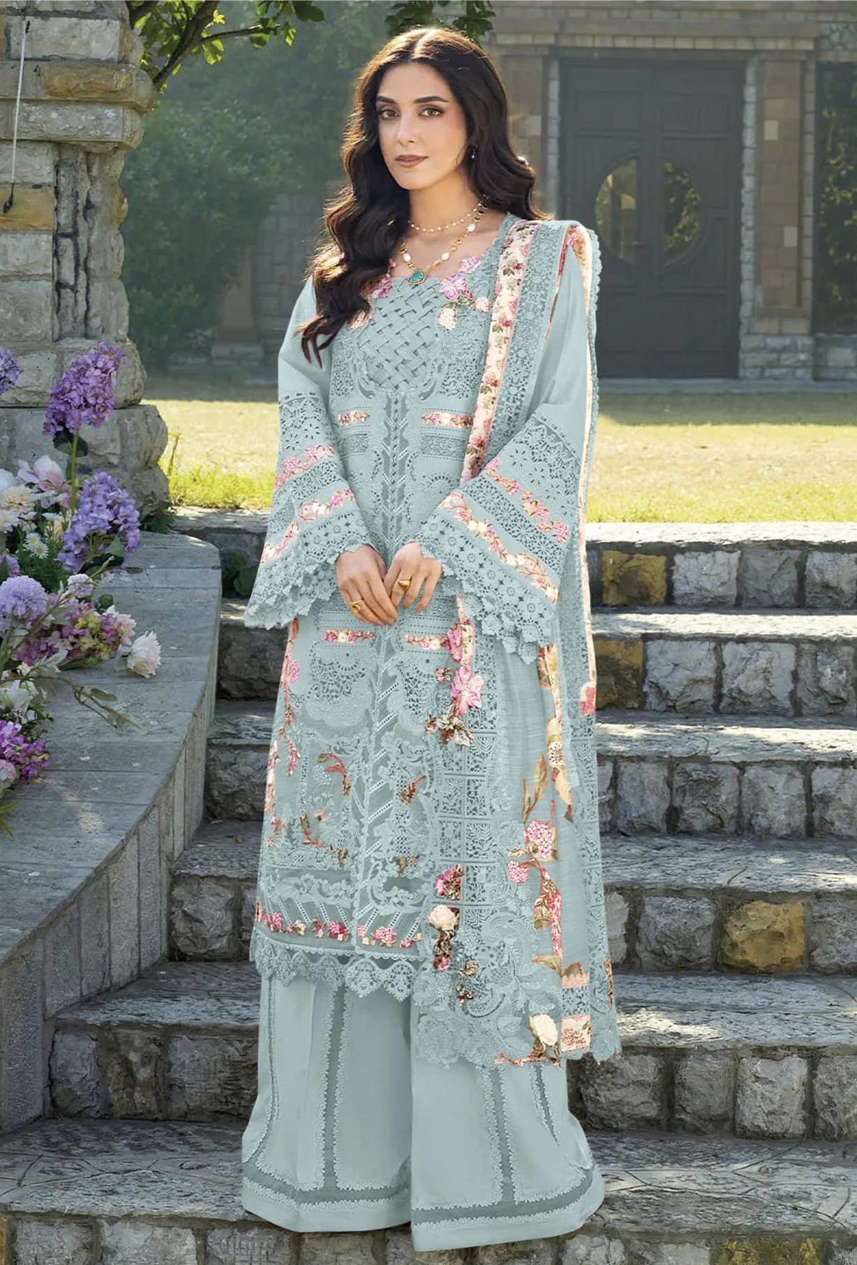 Design no 1744 ELAF  Premium 3 by DEEPSY SUIT Collection manufacturers surat 