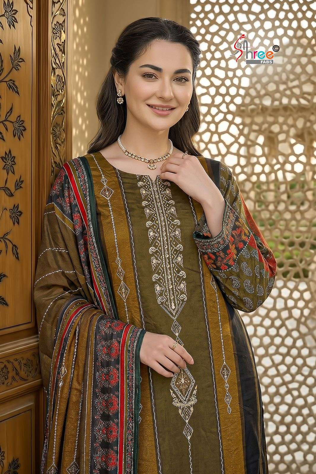 DESIGN NO KT 354 by shree fab suit collection manufacturers surat