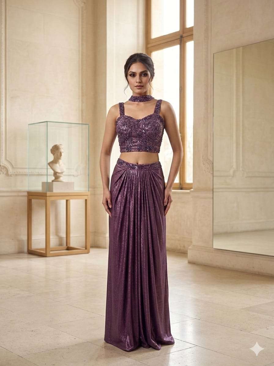 DESIGN NO SIA 103 western wear saree Collection manufacturer surat 