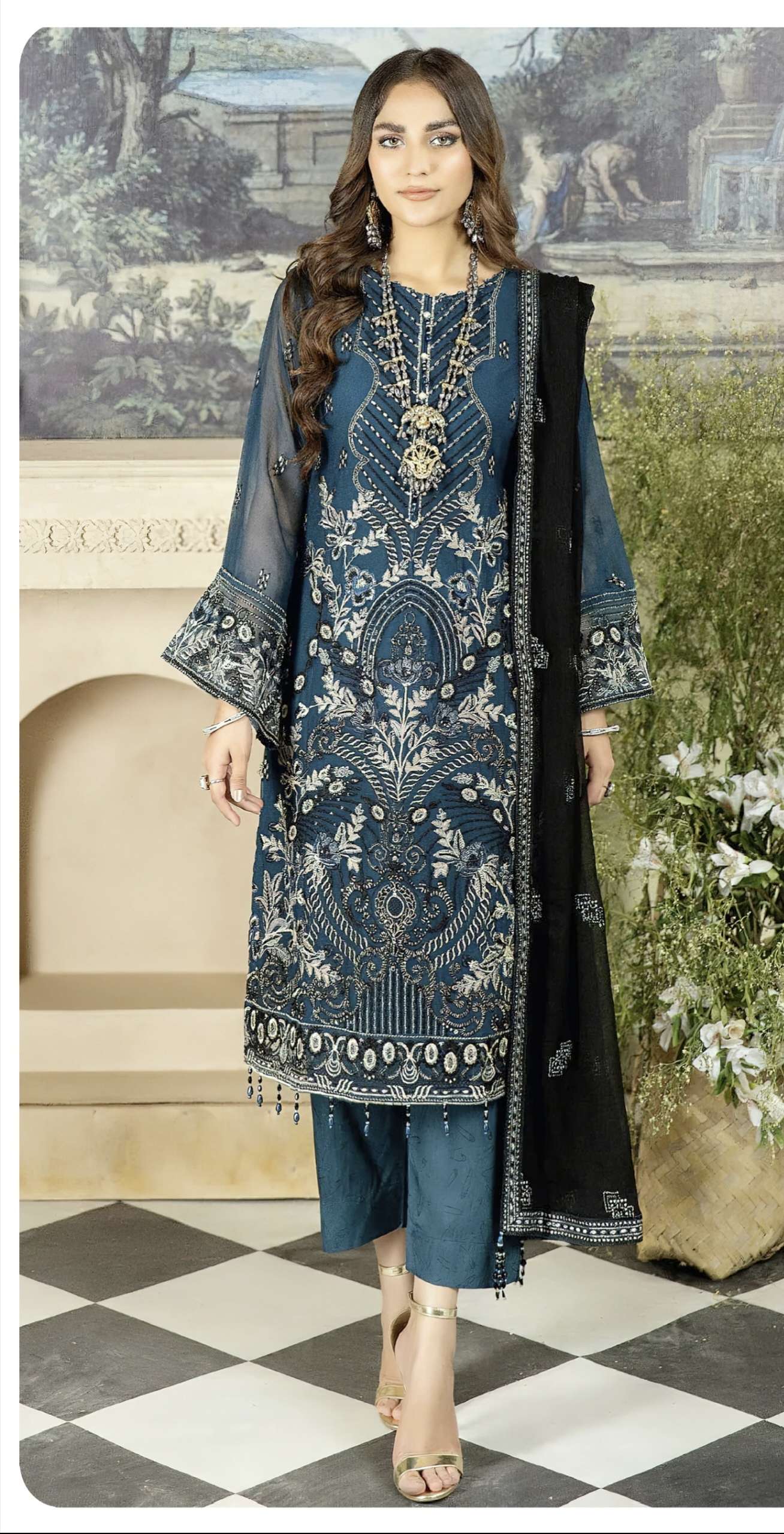 DNO 1106 by SAJIDA Pakistani suit collection manufacturers surat 