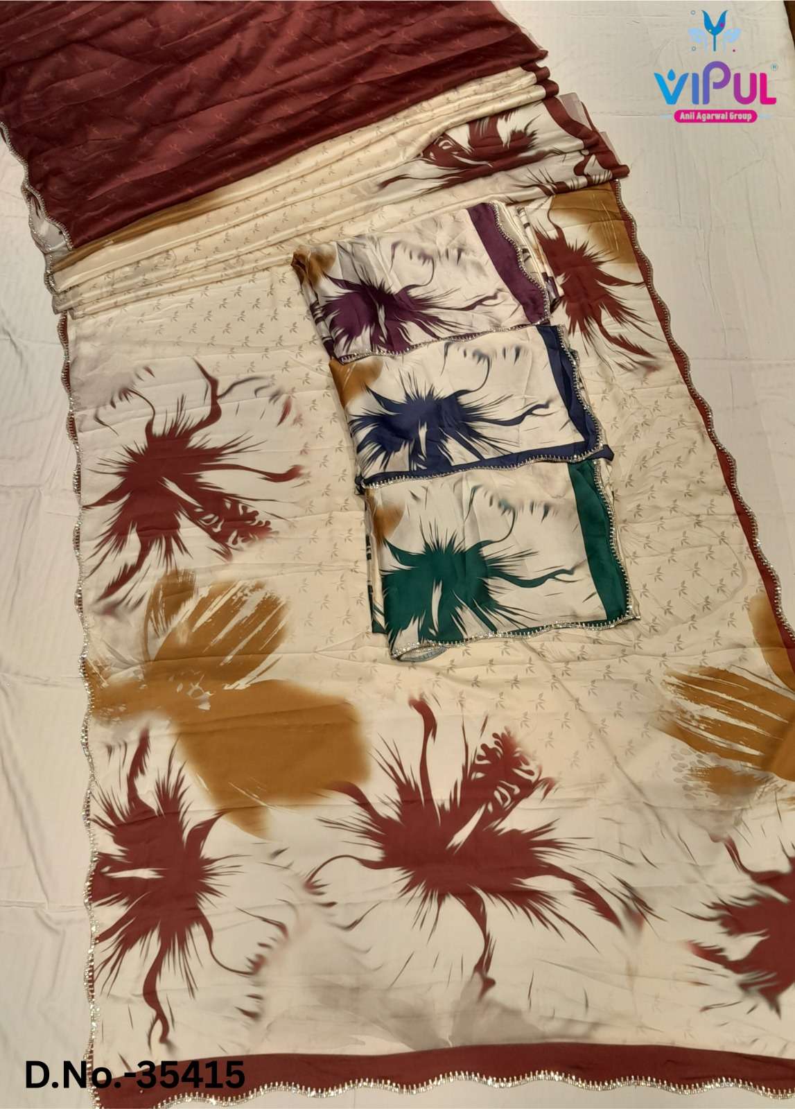 ElliZA by VIPUL SAREE collection manufacturers surat 