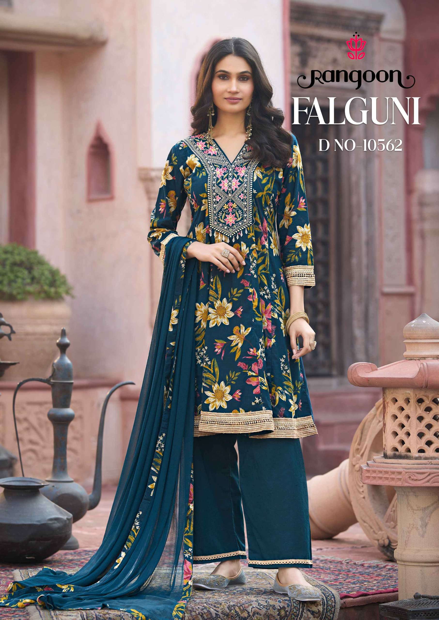 FALGUNI by Rangoon kurti collection manufacturers surat 