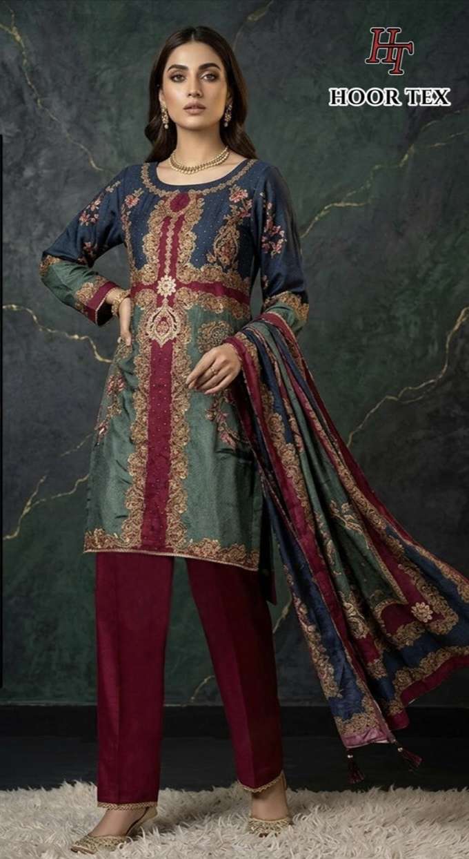 H 418 A To D by HOOR TEX suit collection manufacturers surat 