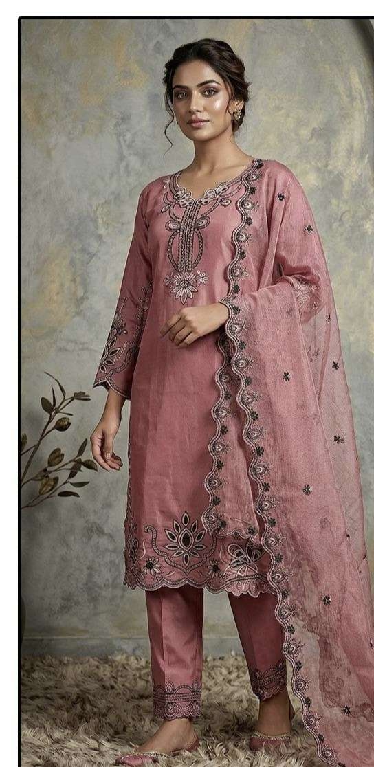 HF 684 A To D by Hoor Tex suit collection manufacturers surat 