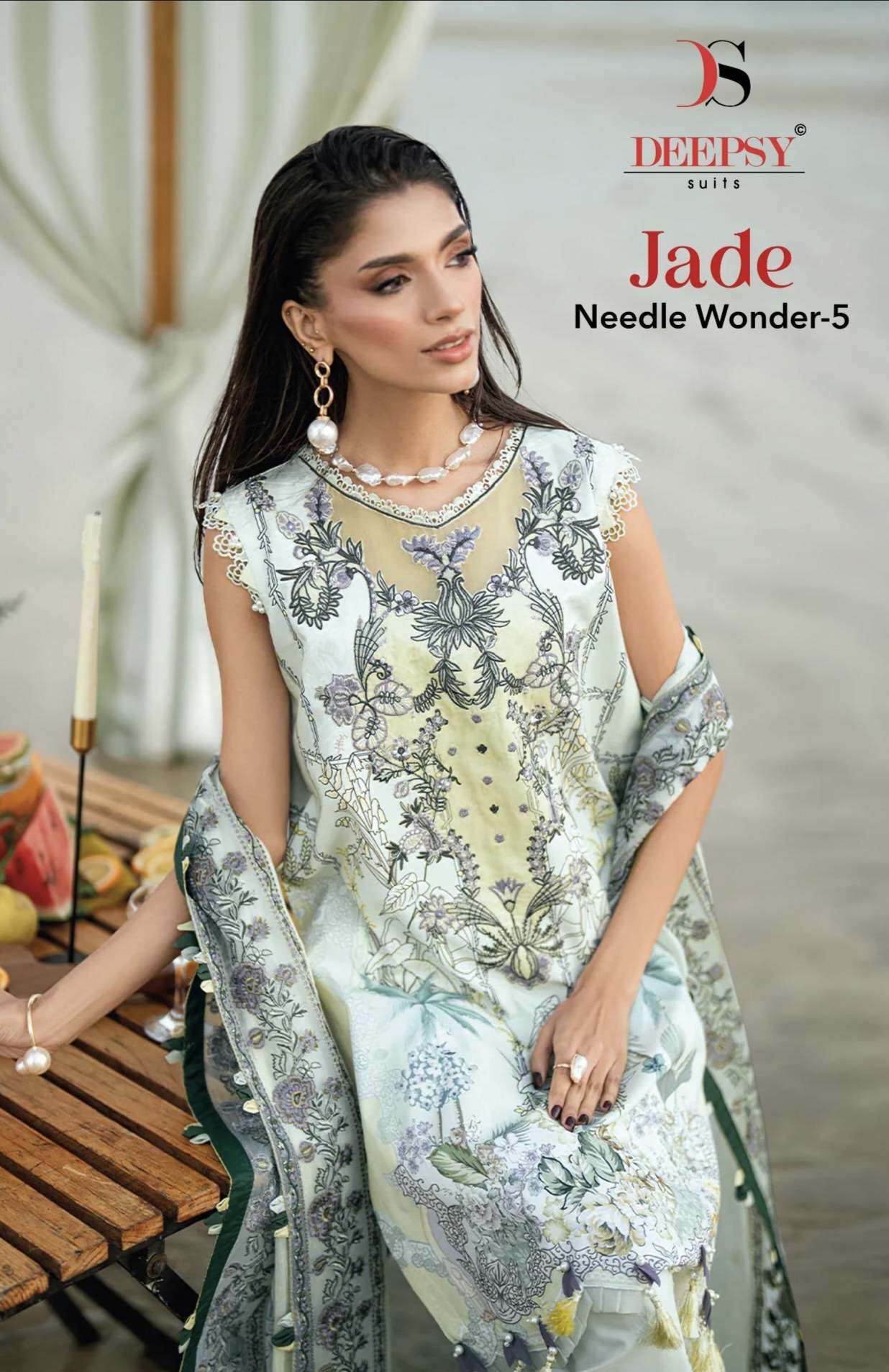 Jade Needle wonder 5 by DEEPSY SUIT collection manufacturers surat 