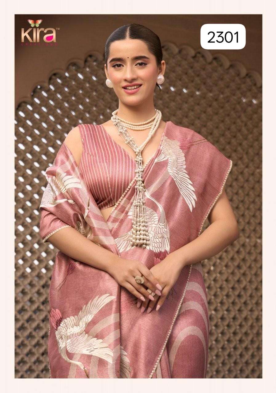 Katha Silk 2 by Kira saree Collection manufacturer surat 