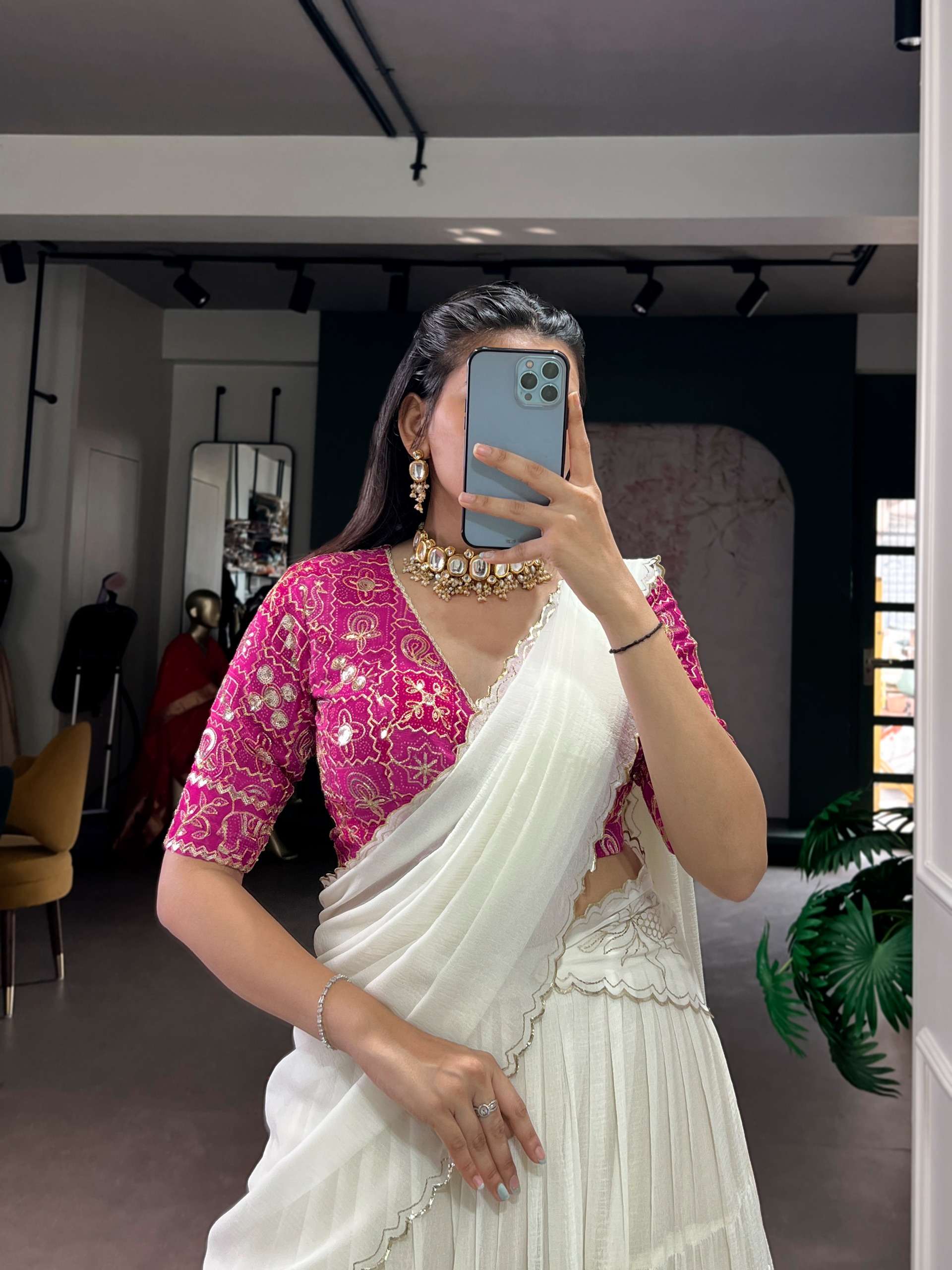 LNB1009WHT lehenga choli collection manufacturers surat 