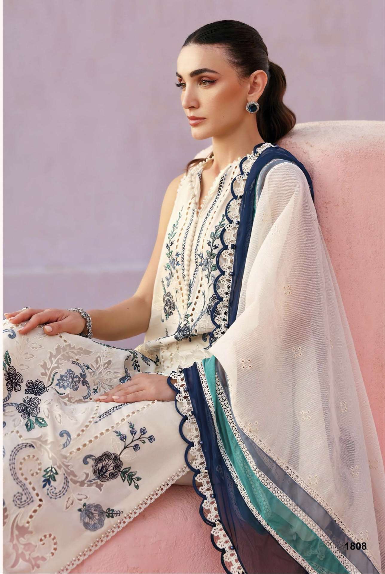 Maria B Premium Embroidered 4 by DEEPSY SUIT collection manufacturers surat 