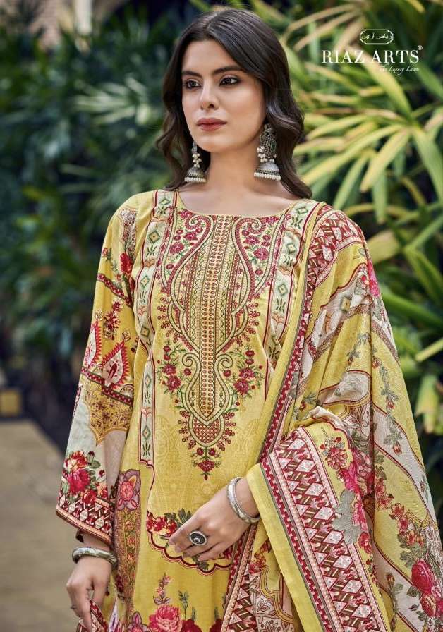 MUSAFIR 37 by  RIAZ ARTS PRINT suit collection manufacturers surat 
