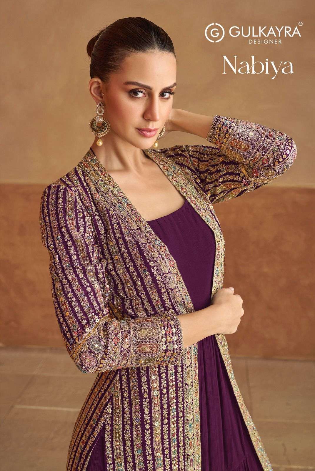 NABIYA 2 by Gulkayra Designer gown collection manufacturers surat 