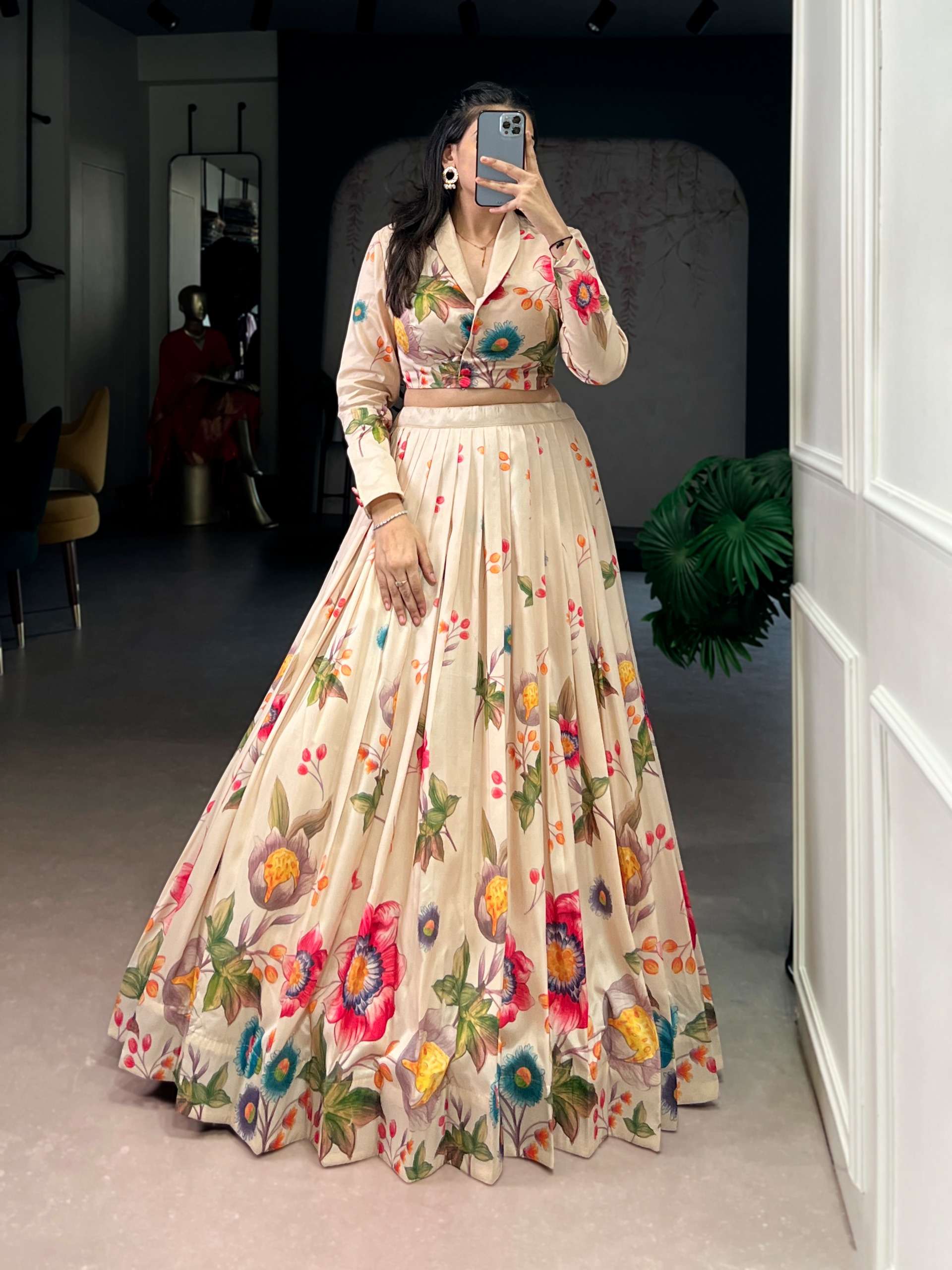 NNK1116CRM Co ord Set Lehenga collection manufacturers surat 