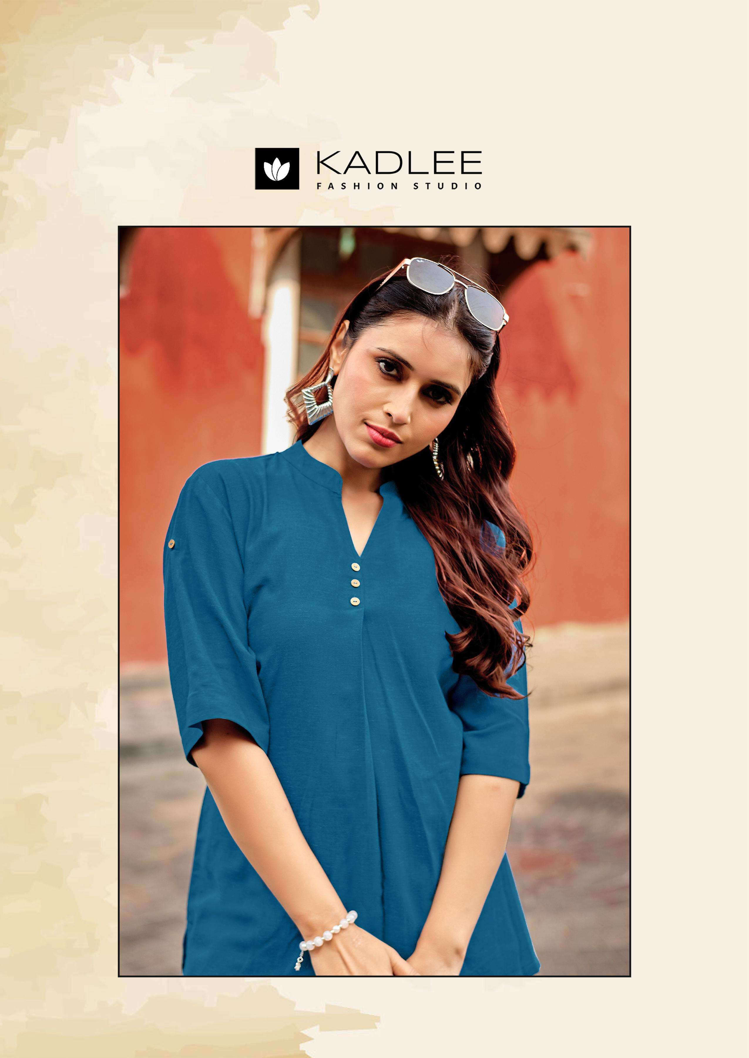 Olivia Vol 2 by KADLEE kurti collection manufacturers surat 