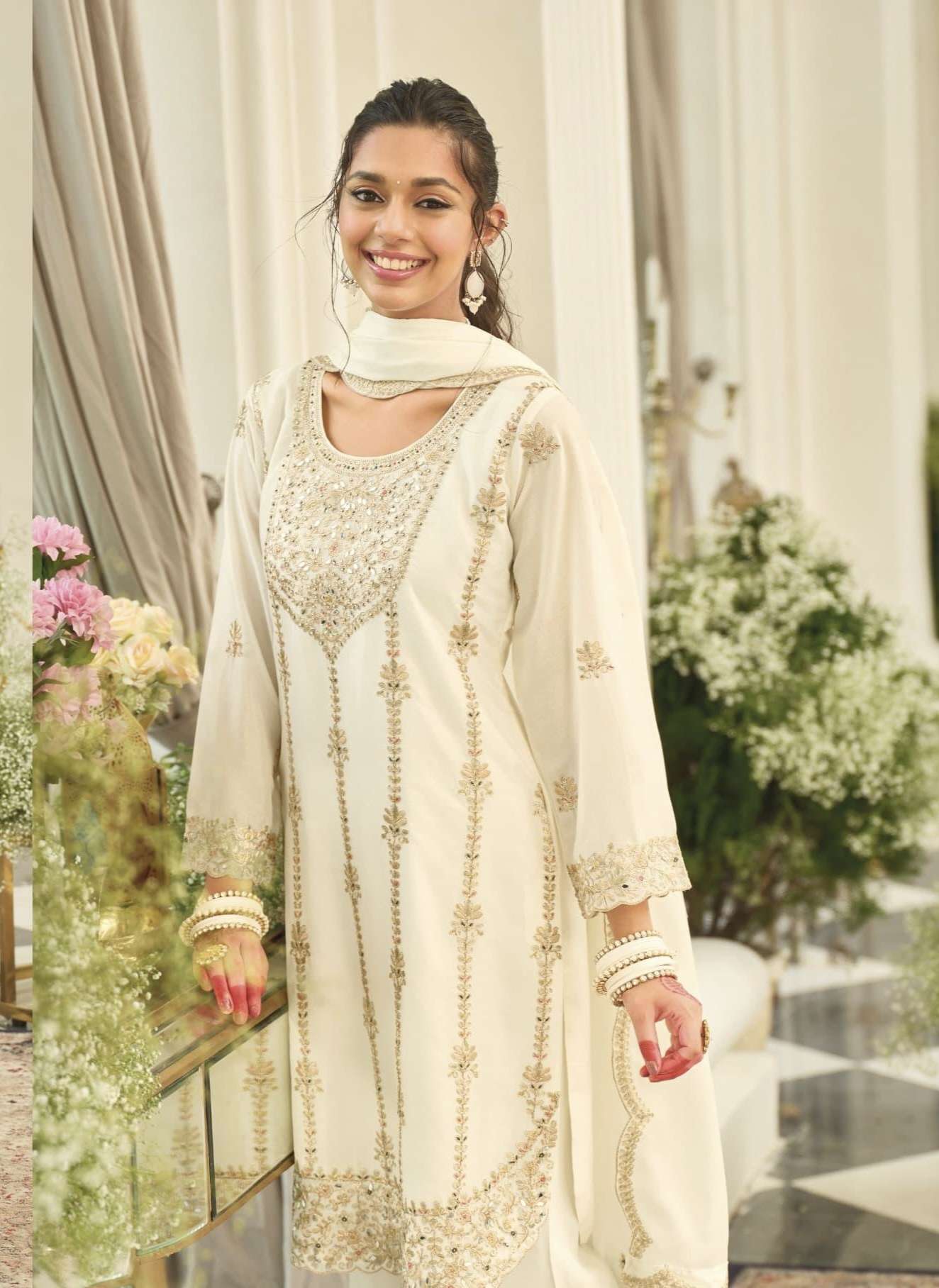 Pallavi b w by eba Life style suit collection manufacturers surat 