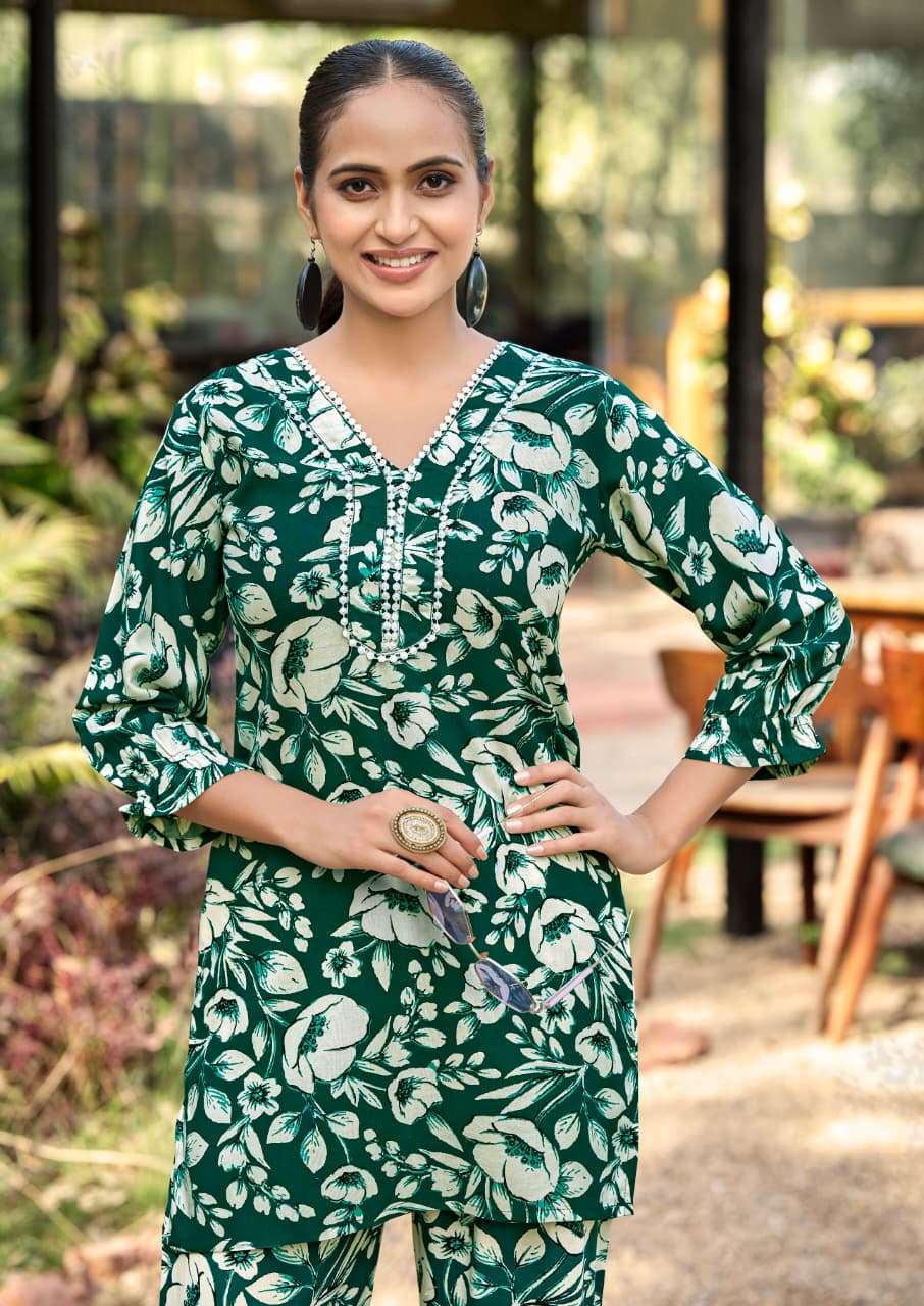 PIHU CO ORD SET collection manufacturers surat 