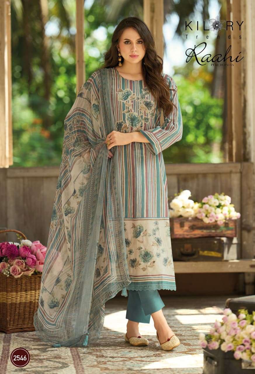 RAAHI by KILORY TRENDS Suit collection manufacturers surat 