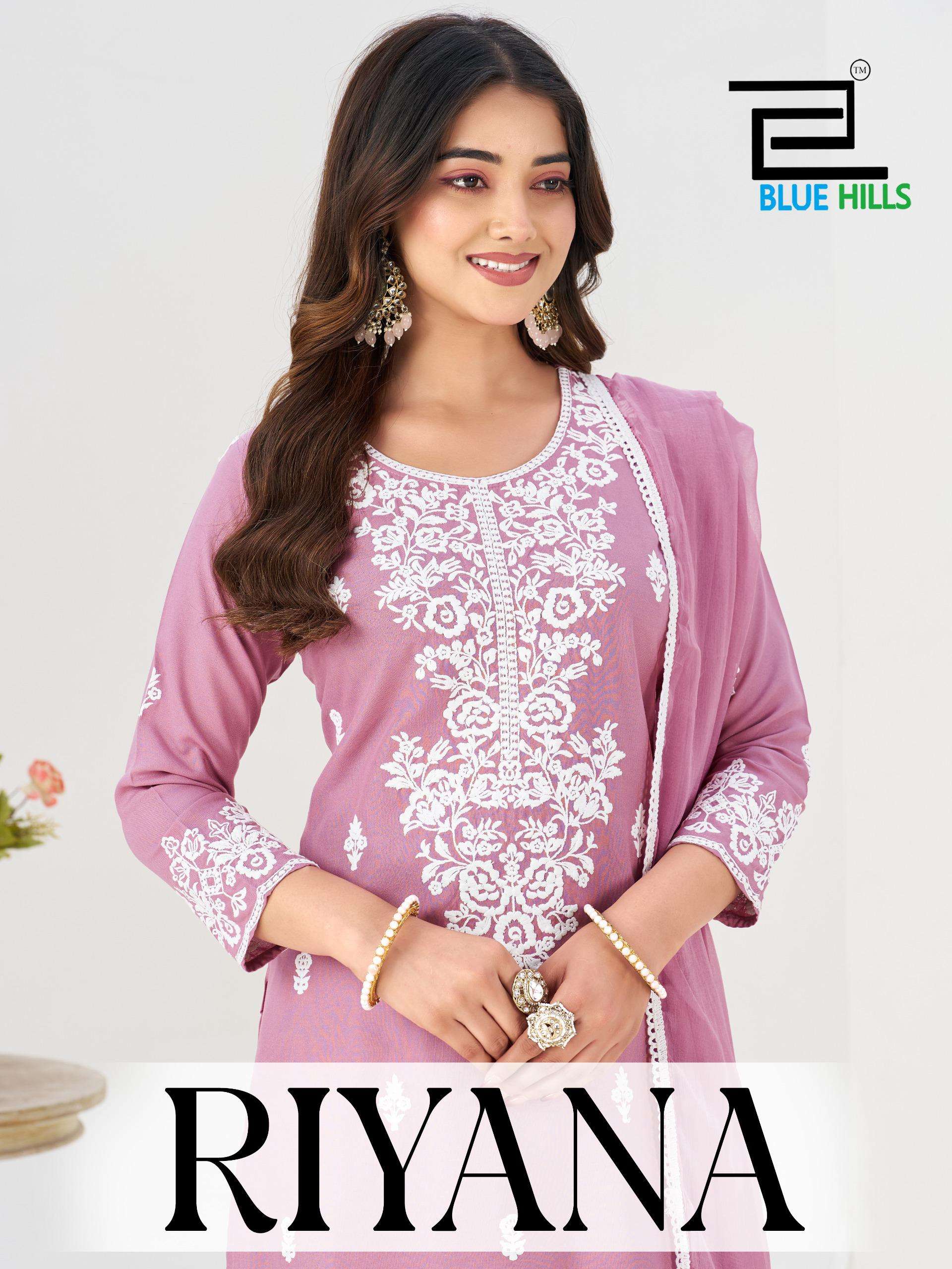 RIYANA by Blue Hills kurti collection manufacturers surat 