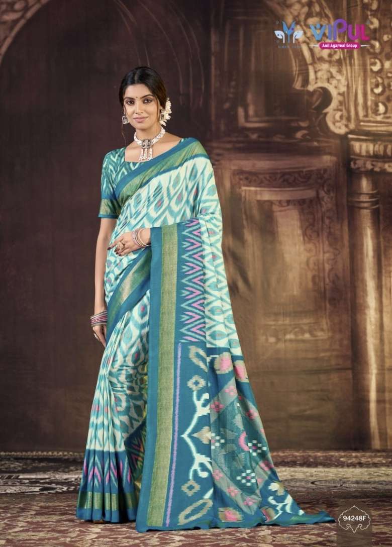 SENTOSA SILK VOL 12 by VIPUL SAREE collection manufacturers surat 