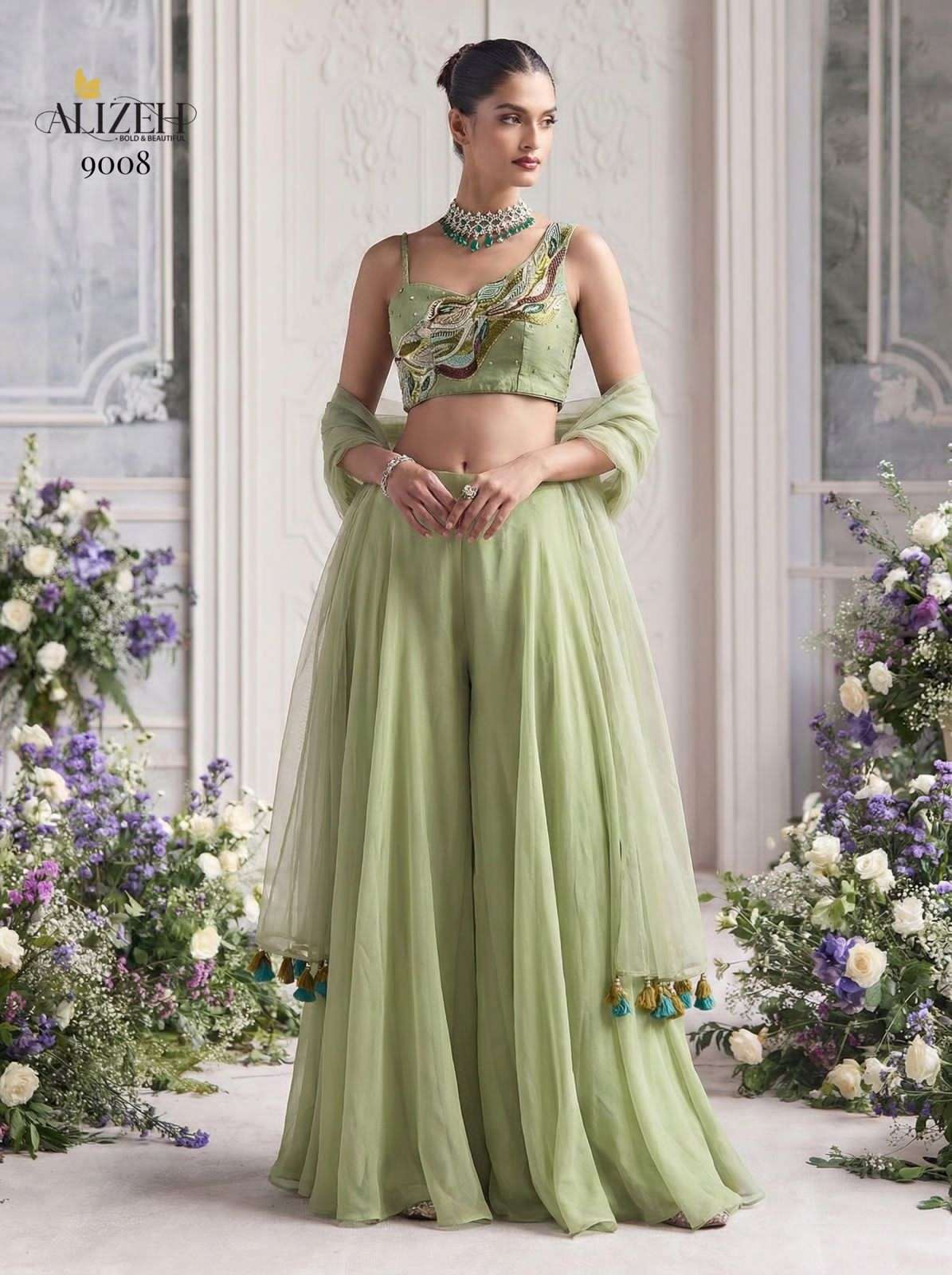 SERIES 9008 9009 A by ALIZEH OFFICIAL Lehenga choli collection manufacturers surat 