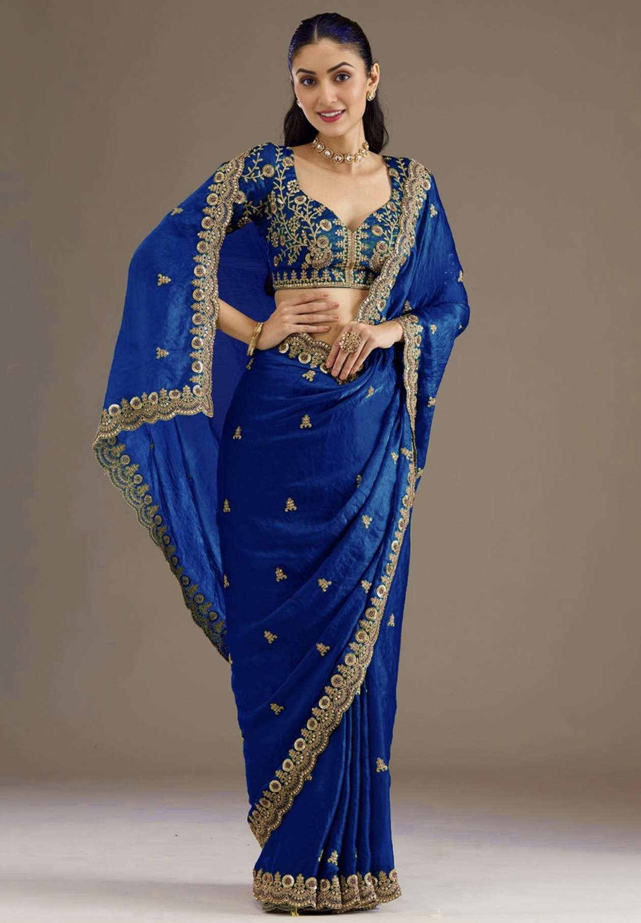 SHAHI RANG by Zeel Clothing saree Collection manufacturer surat 