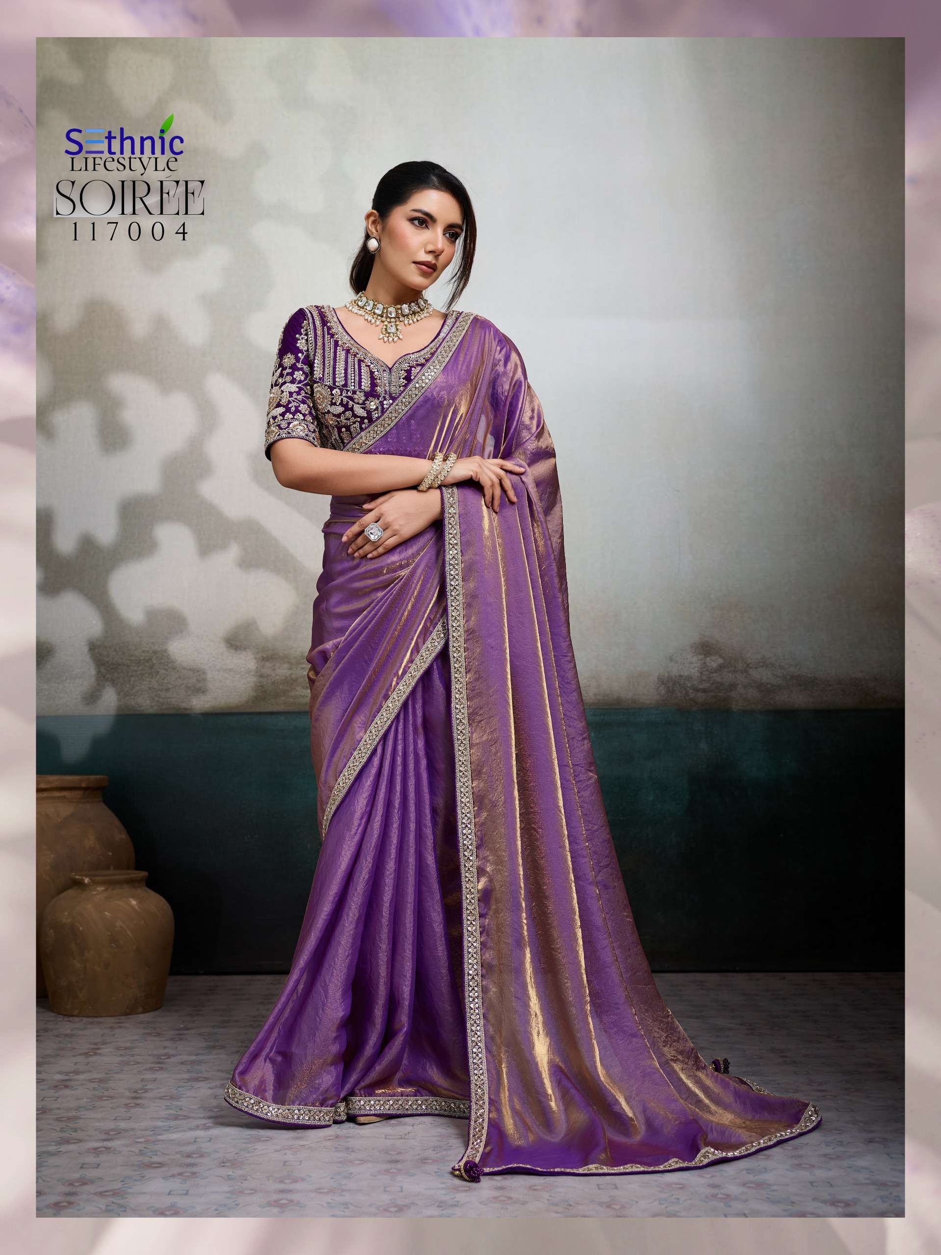 SOIRÉE by Sethnic Lifestyle Saree Collection manufacturer surat 