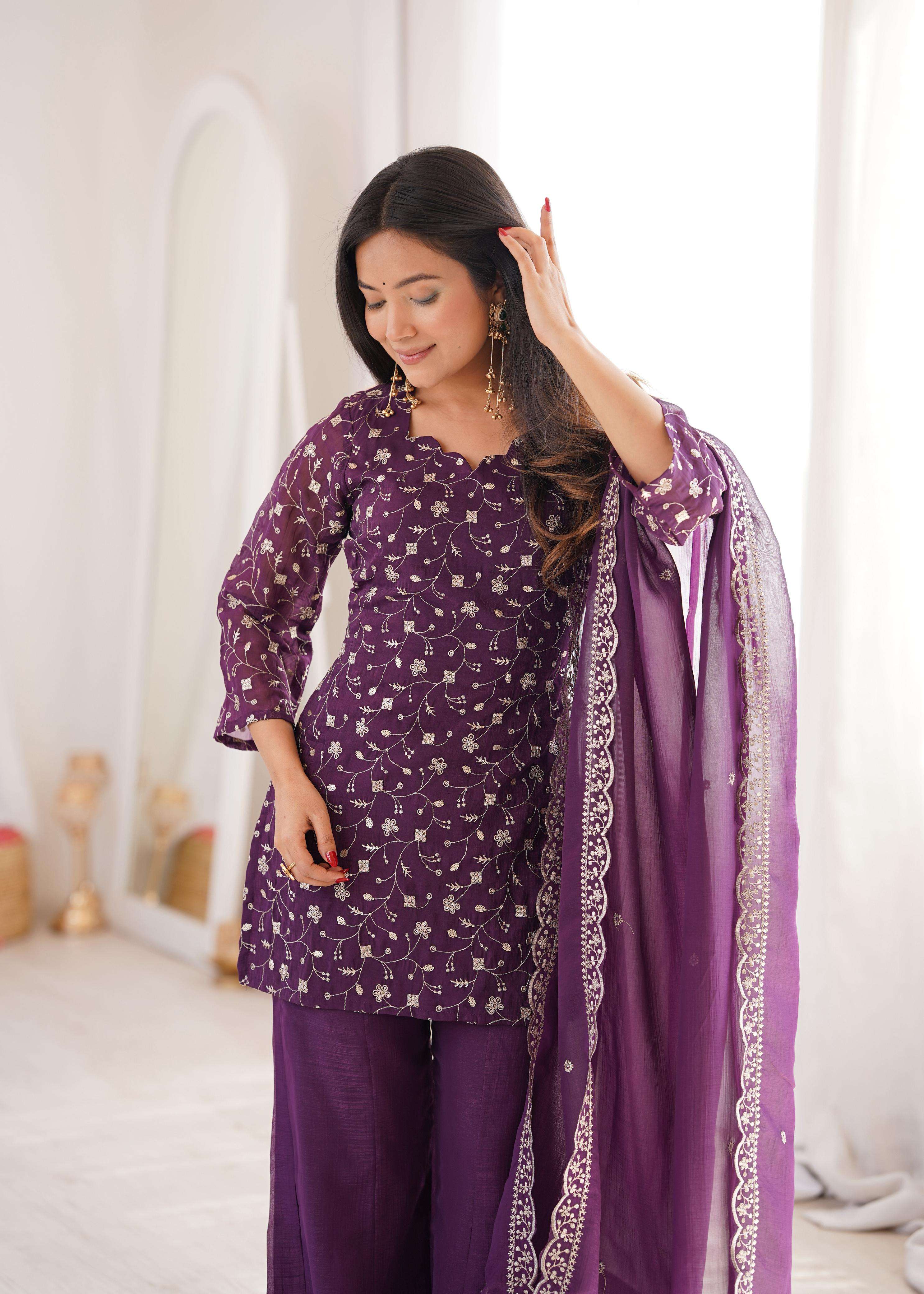 300 TEALBLUE OFFWHITE WINE kurti collection manufacturers surat 