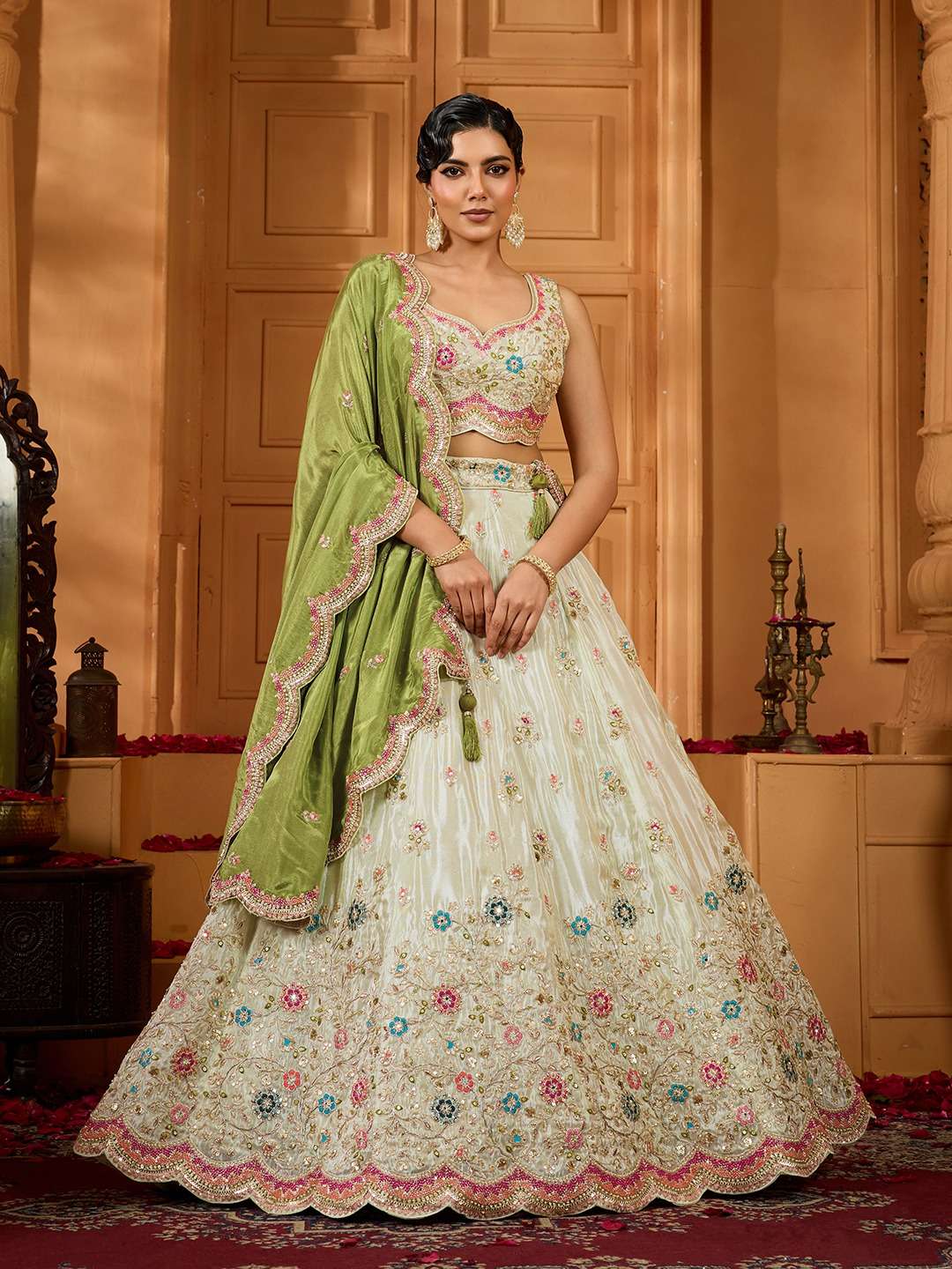 ADORN CRAFT 6144 A lehenga choli collection manufacturers surat 