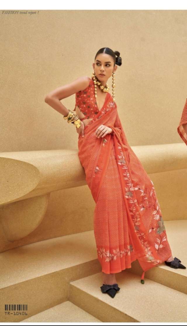 Allure Series 10405 To 10412 by Trirath saree Collection manufacturer surat 