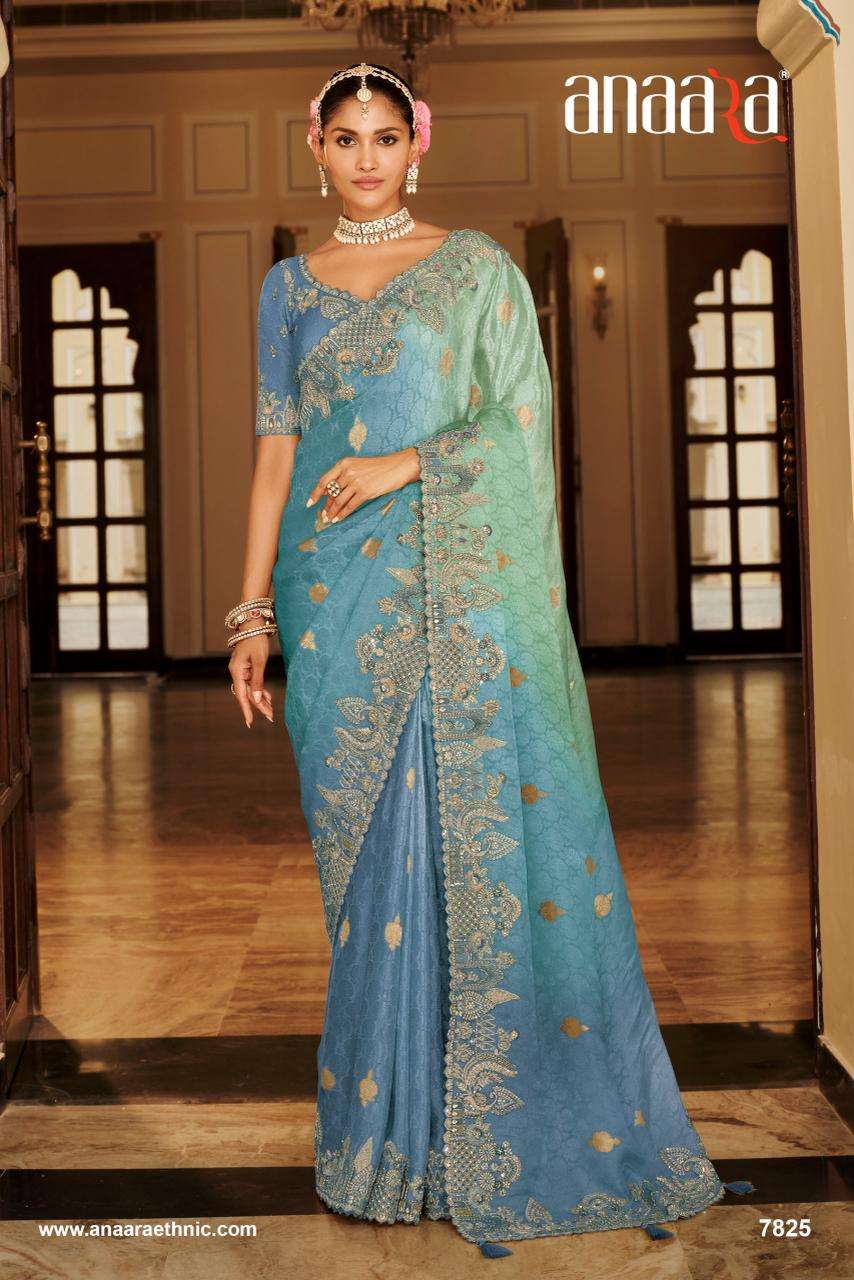 Anaara vol 1 Series 7801 To 7812 by Tathastu saree Collection manufacturer surat 