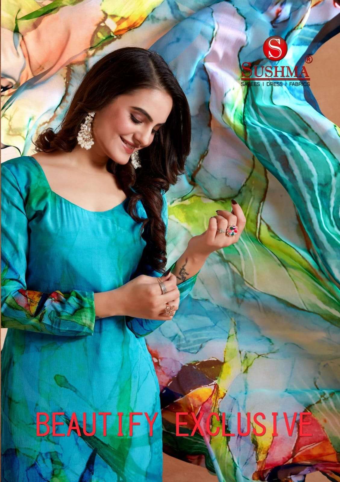 BEAUTIFY EXCLUSIVE by Sushma saree Collection manufacturer surat 