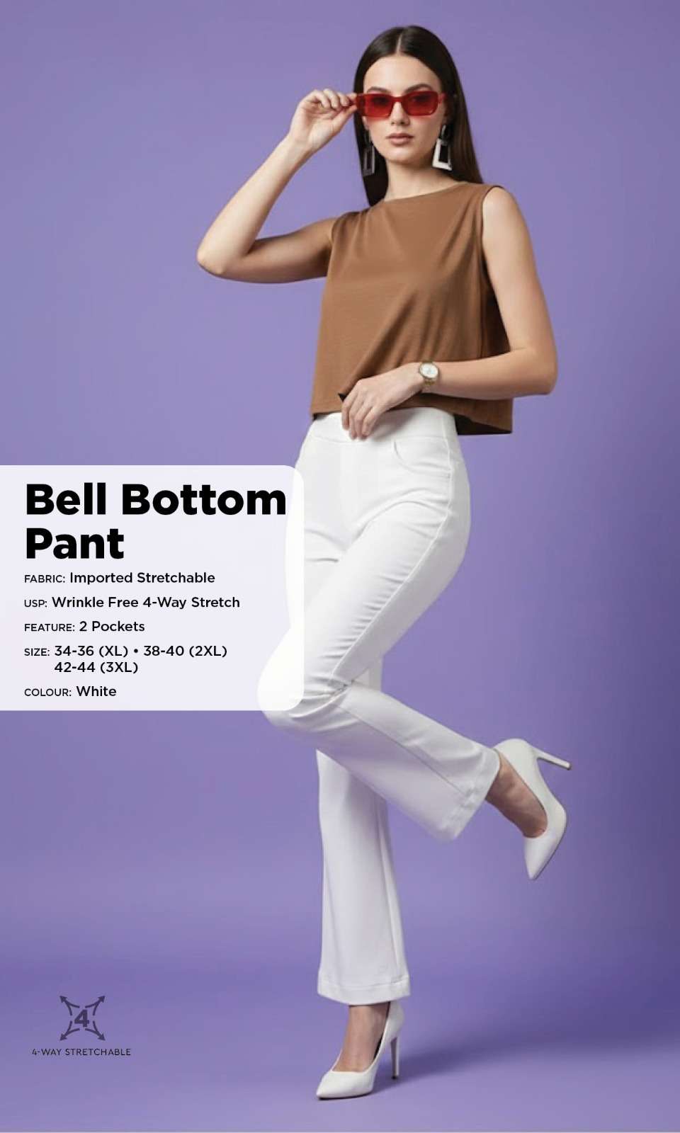 BELL BOTTOM TROUSER Pant collection manufacturers surat 