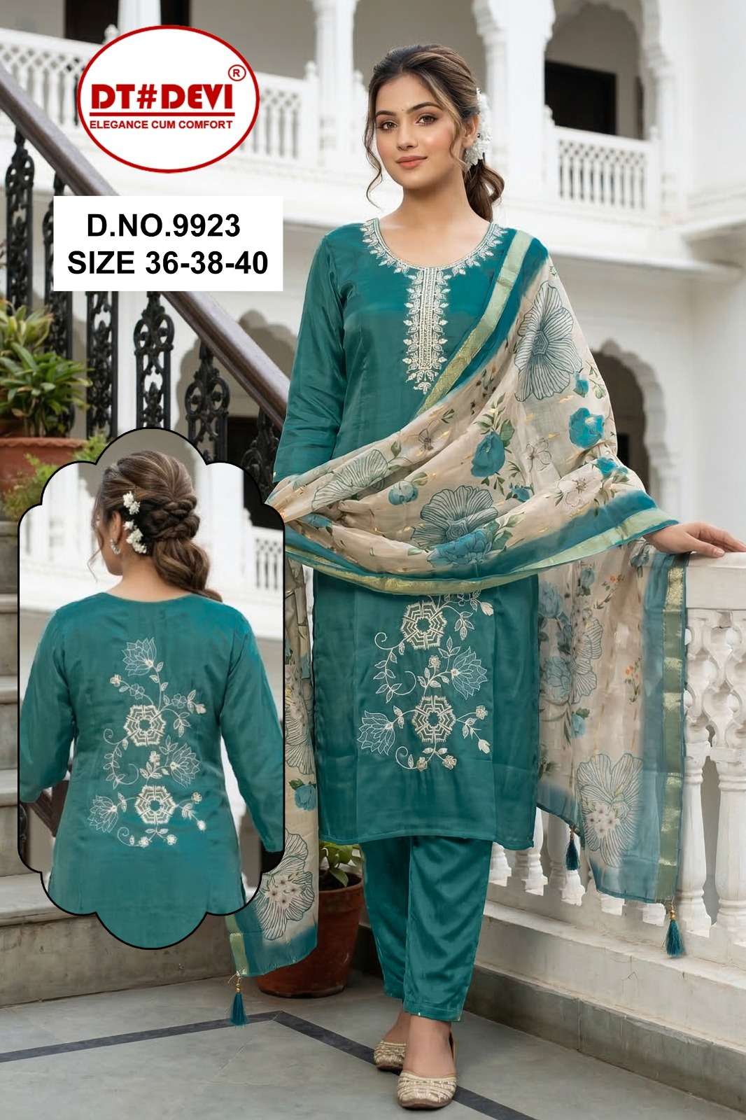 D NO 9923 TANISHKA 3 Kurti collection manufacturers surat 