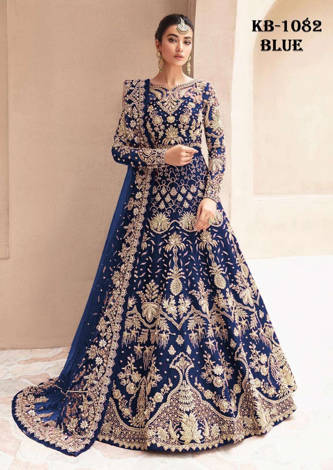 D NO KB1082 by KB SERIES  By Gown collection manufacturers surat 