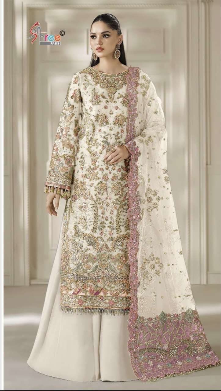 D NO SF 5569 by SHREE FAB suit collection manufacturers surat 